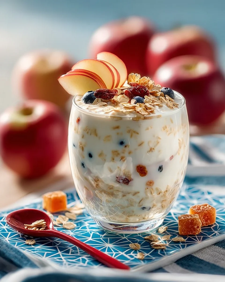 Apple Cinnamon Bircher Muesli