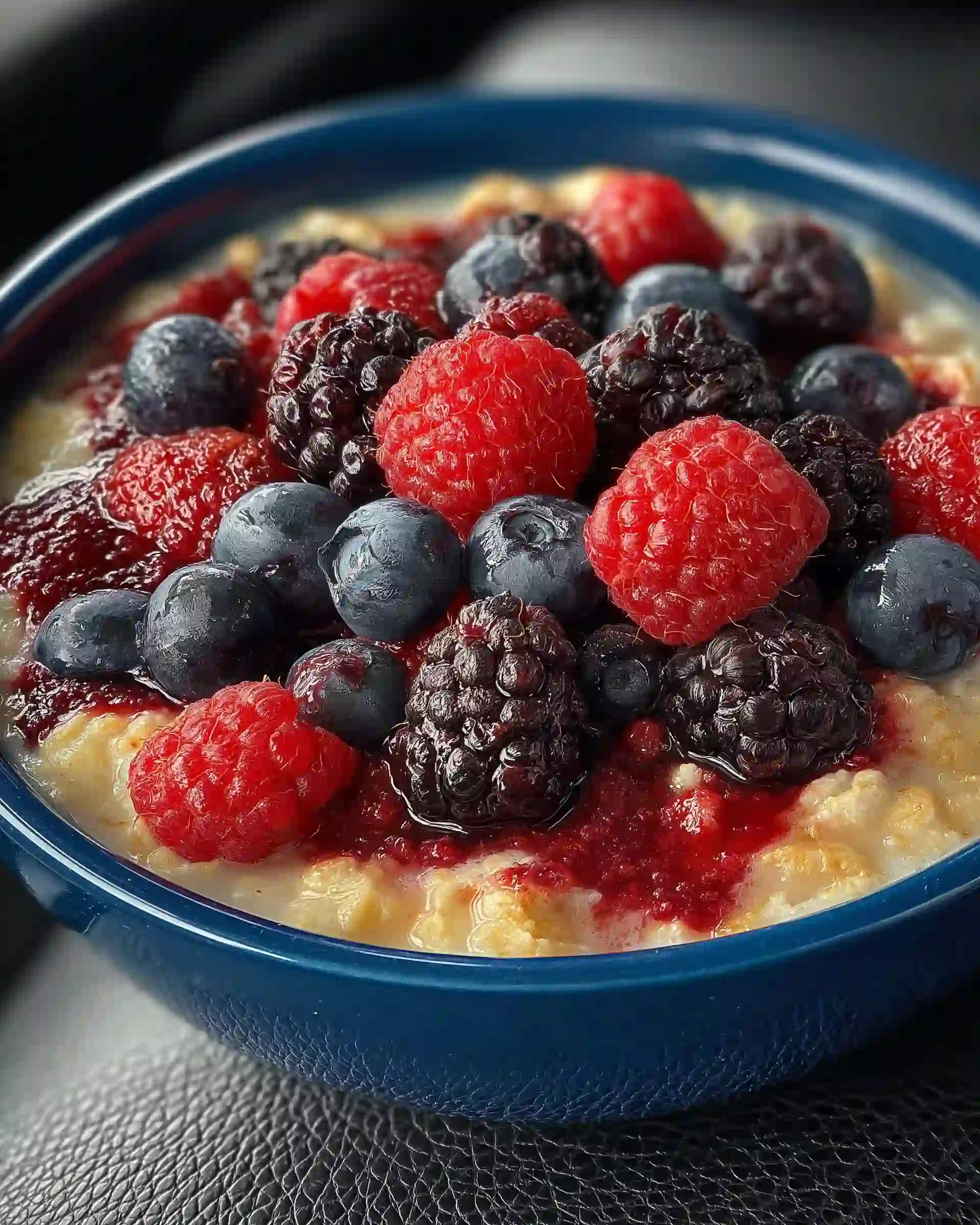 Berry Oatmeal (No Sugar Added)
