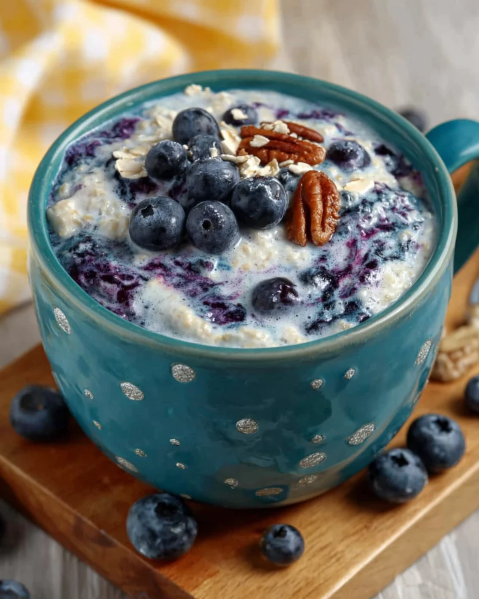 Blueberry Protein Oatmeal