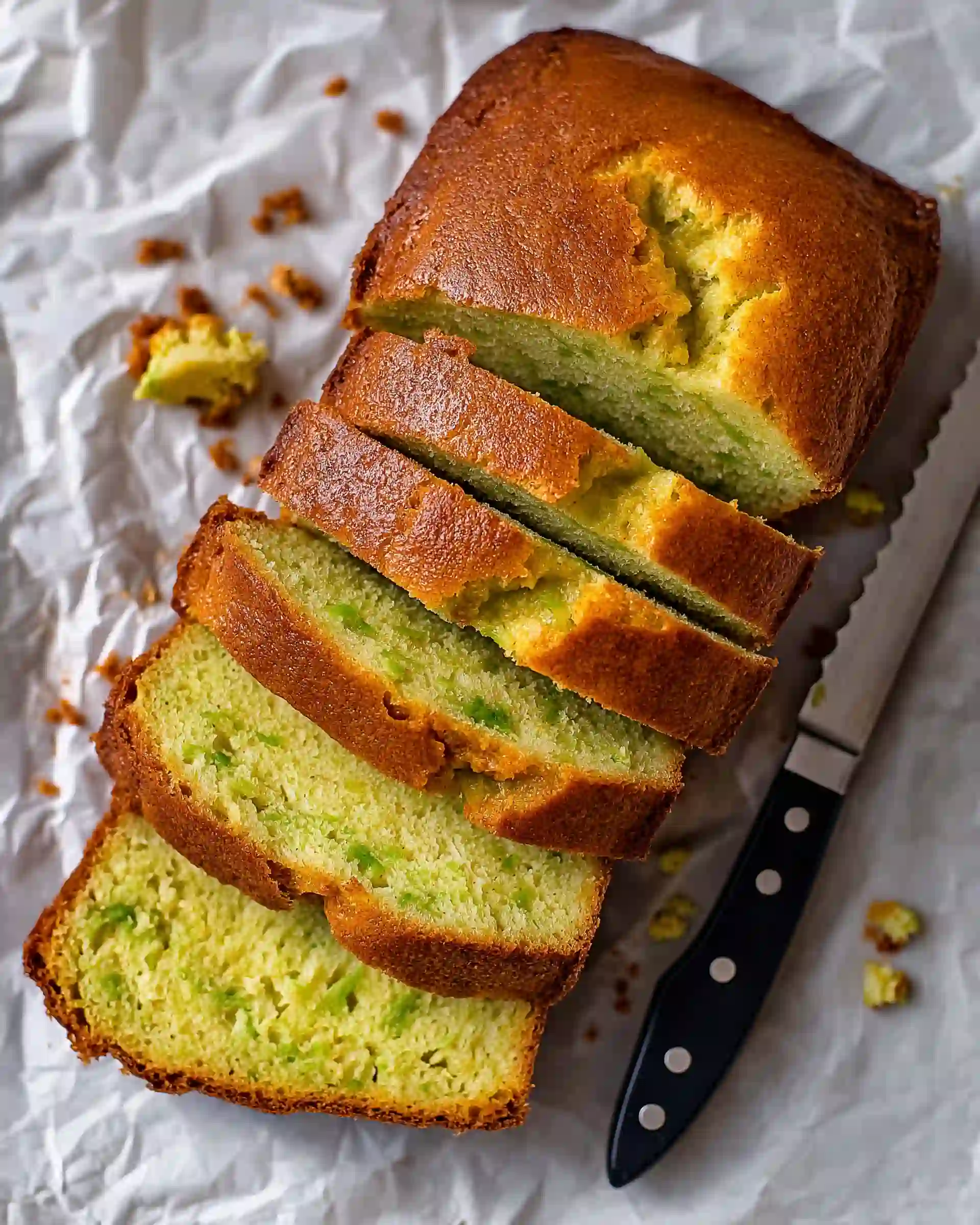 Brown Sugar Avocado Quick Bread