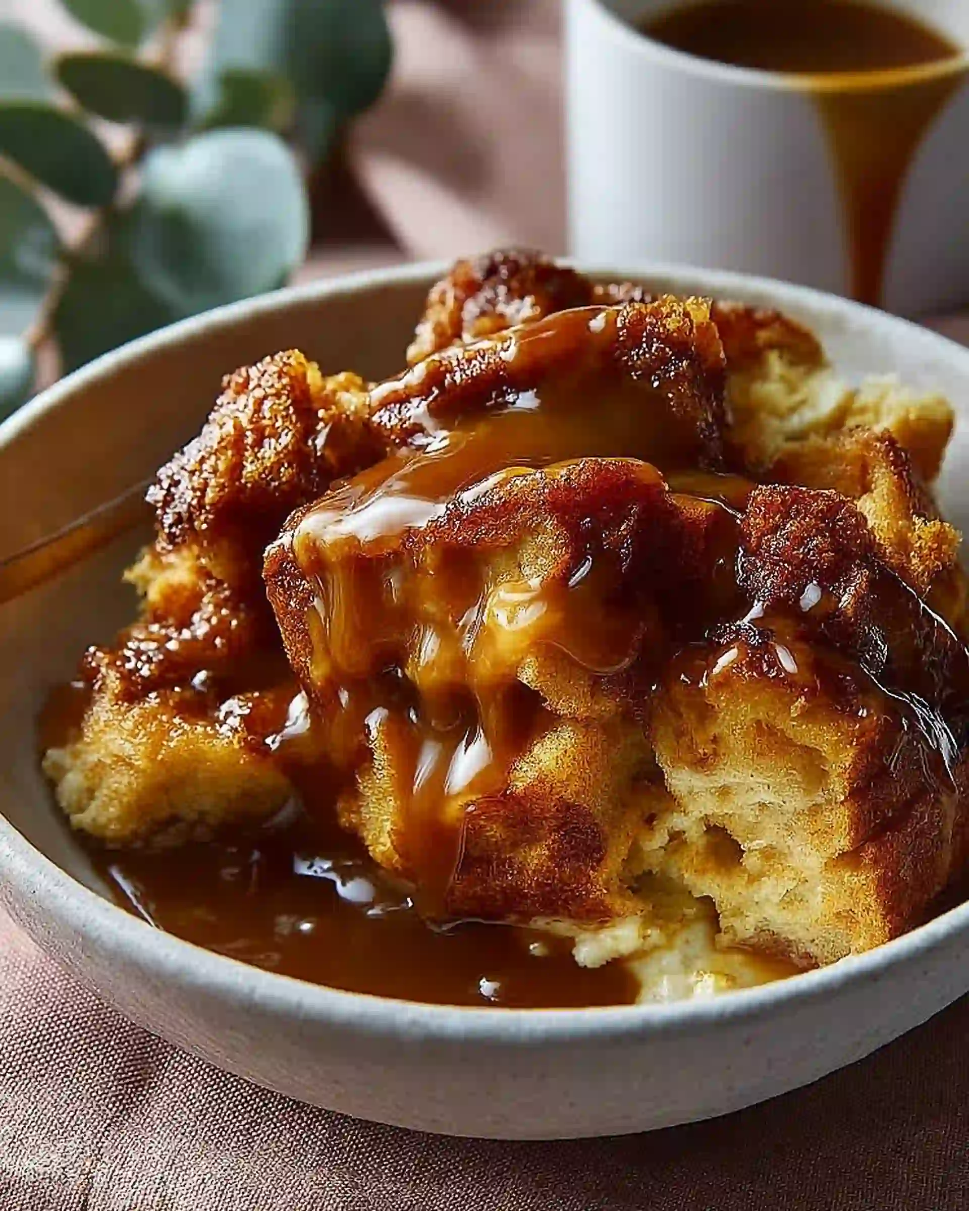 Brown Sugar Bread Pudding Loaf