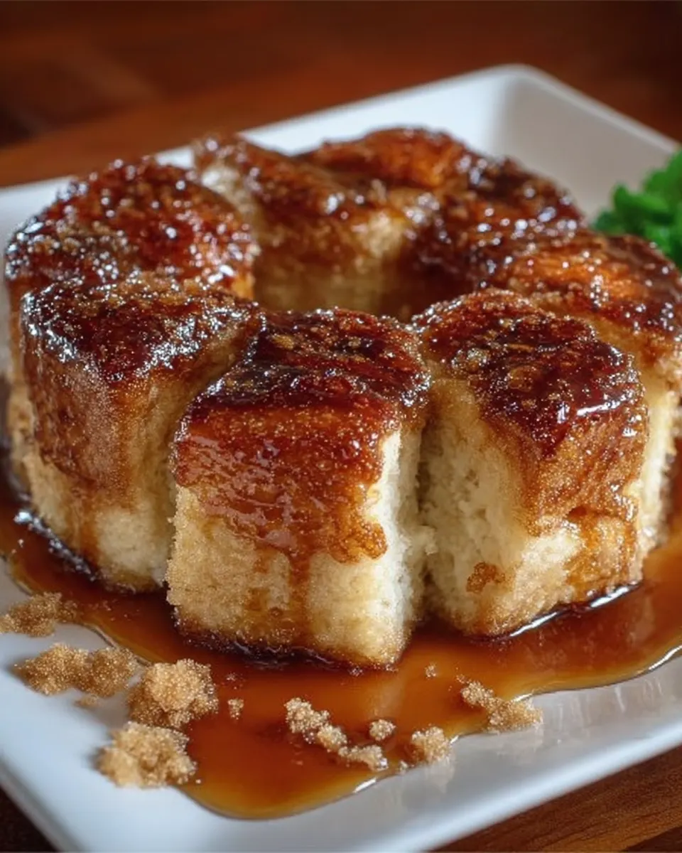 Brown Sugar Glazed Bread