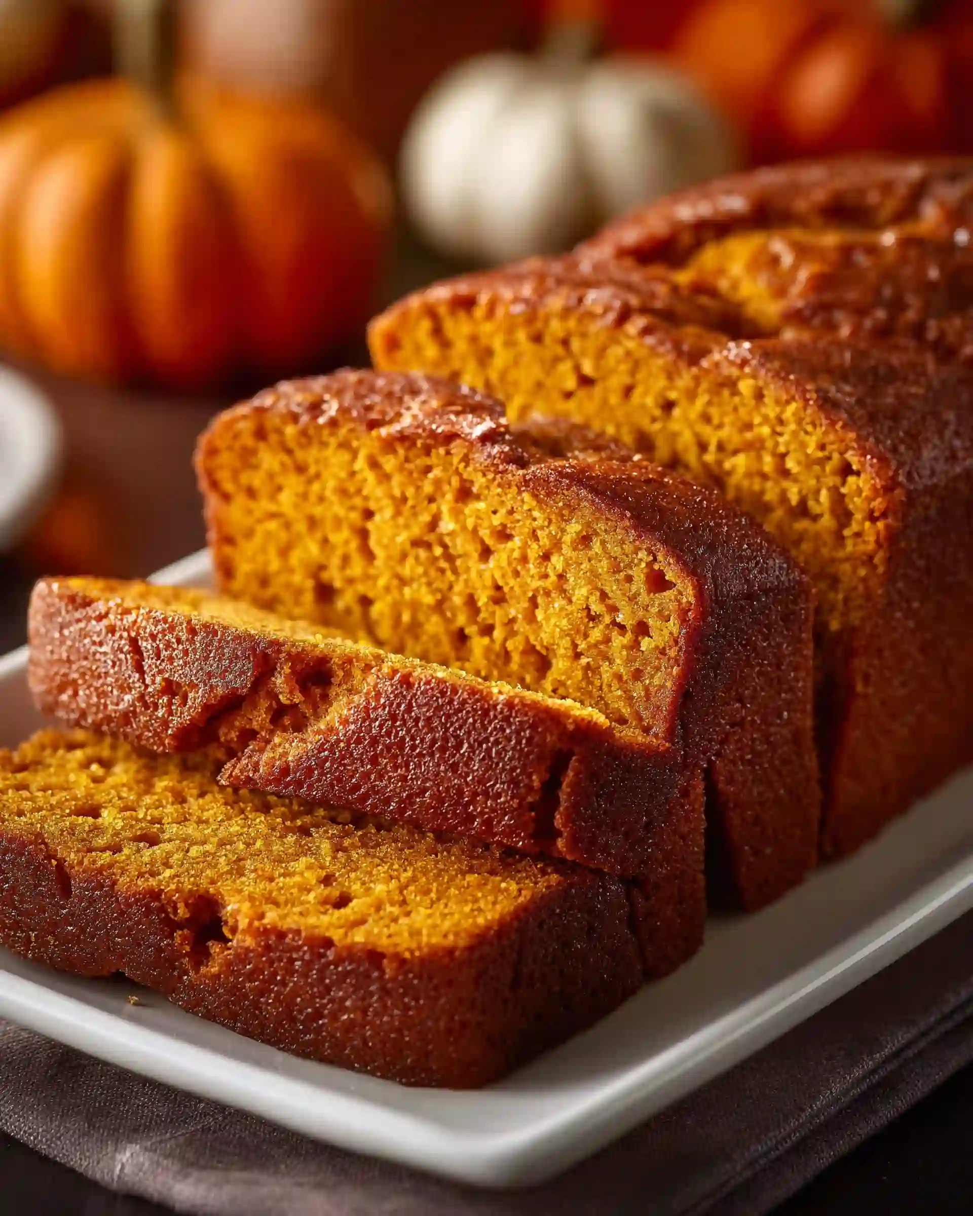 Brown Sugar Pumpkin Quick Bread