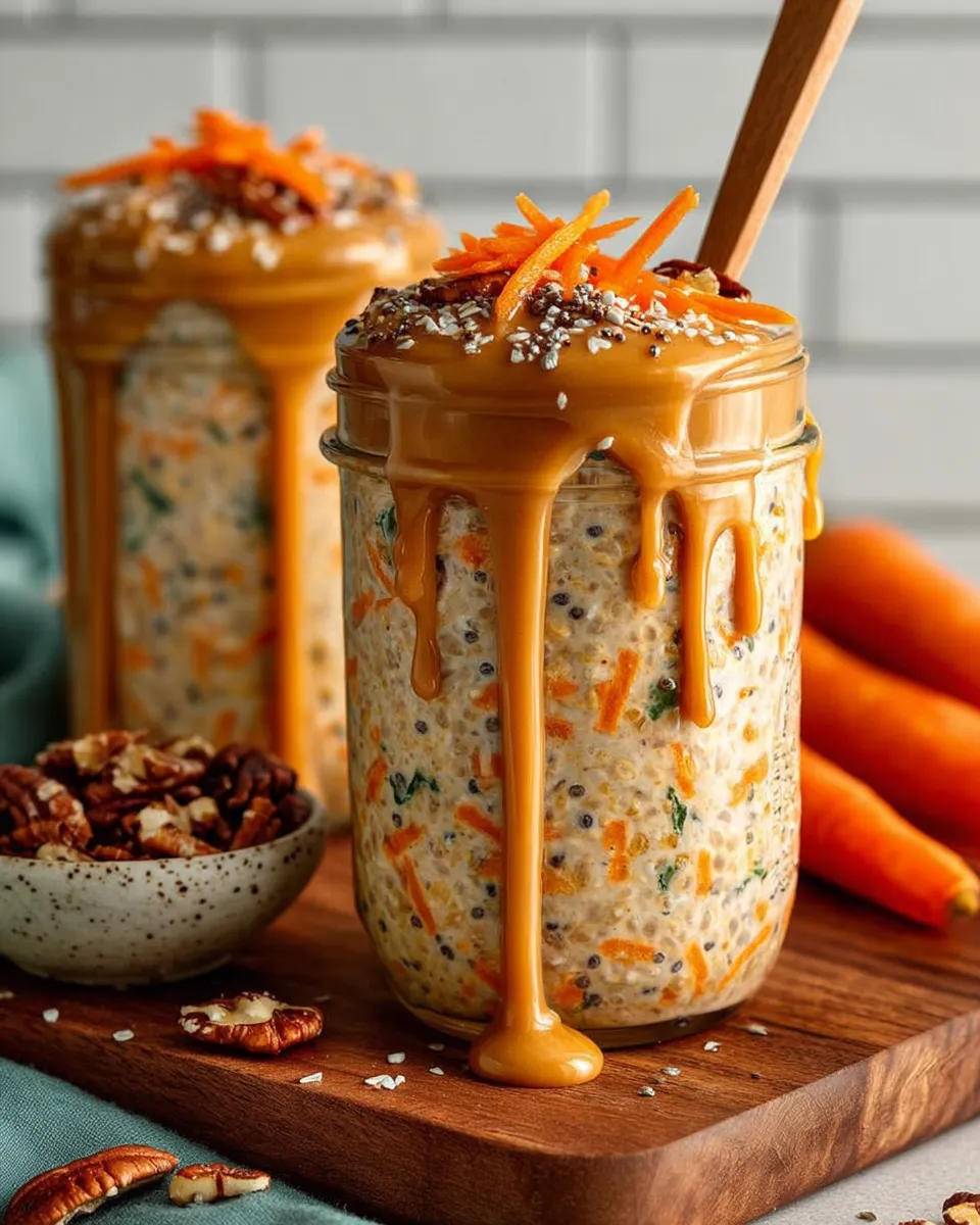 Carrot Cake Overnight Oats