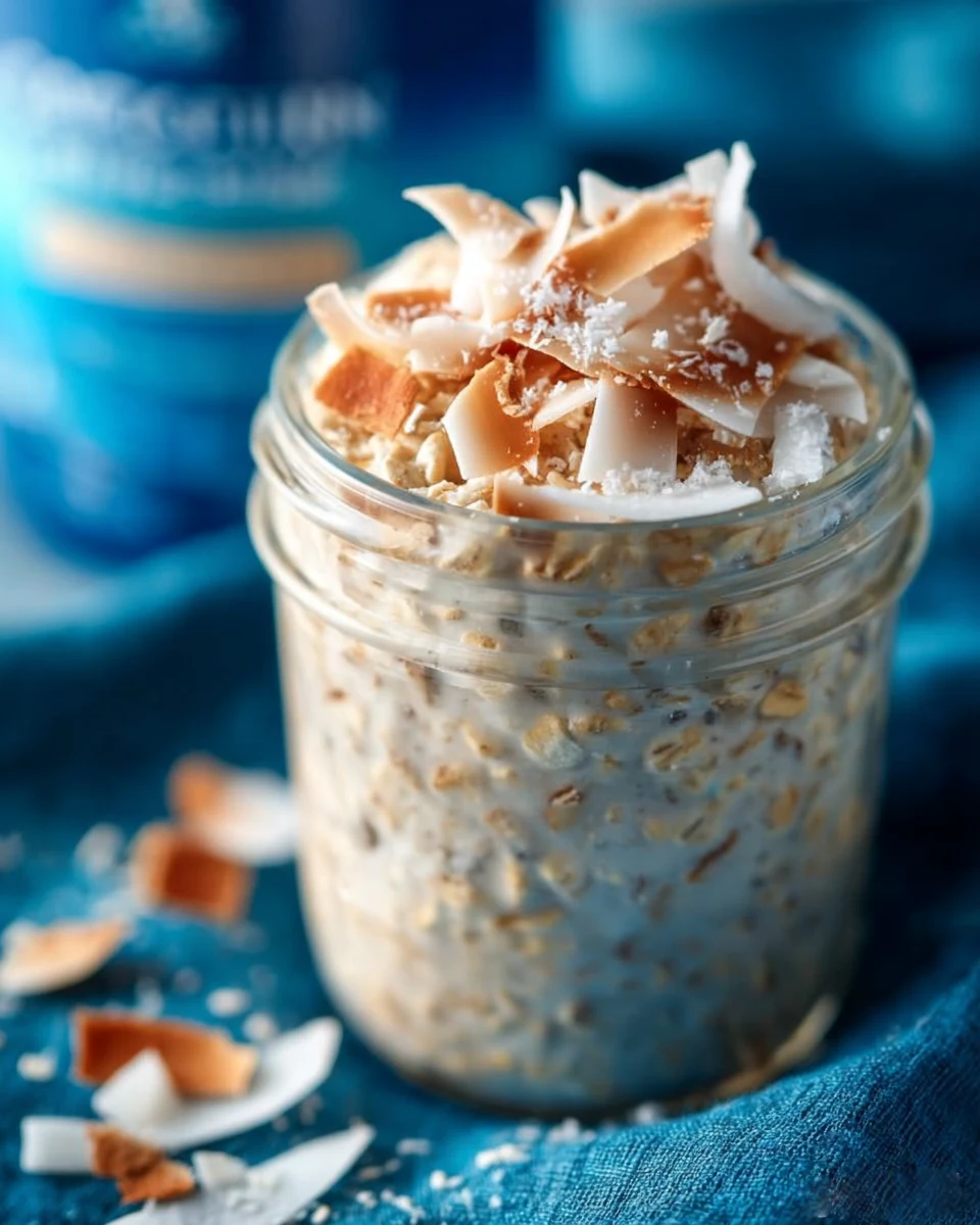 Coconut Cream Protein Oats