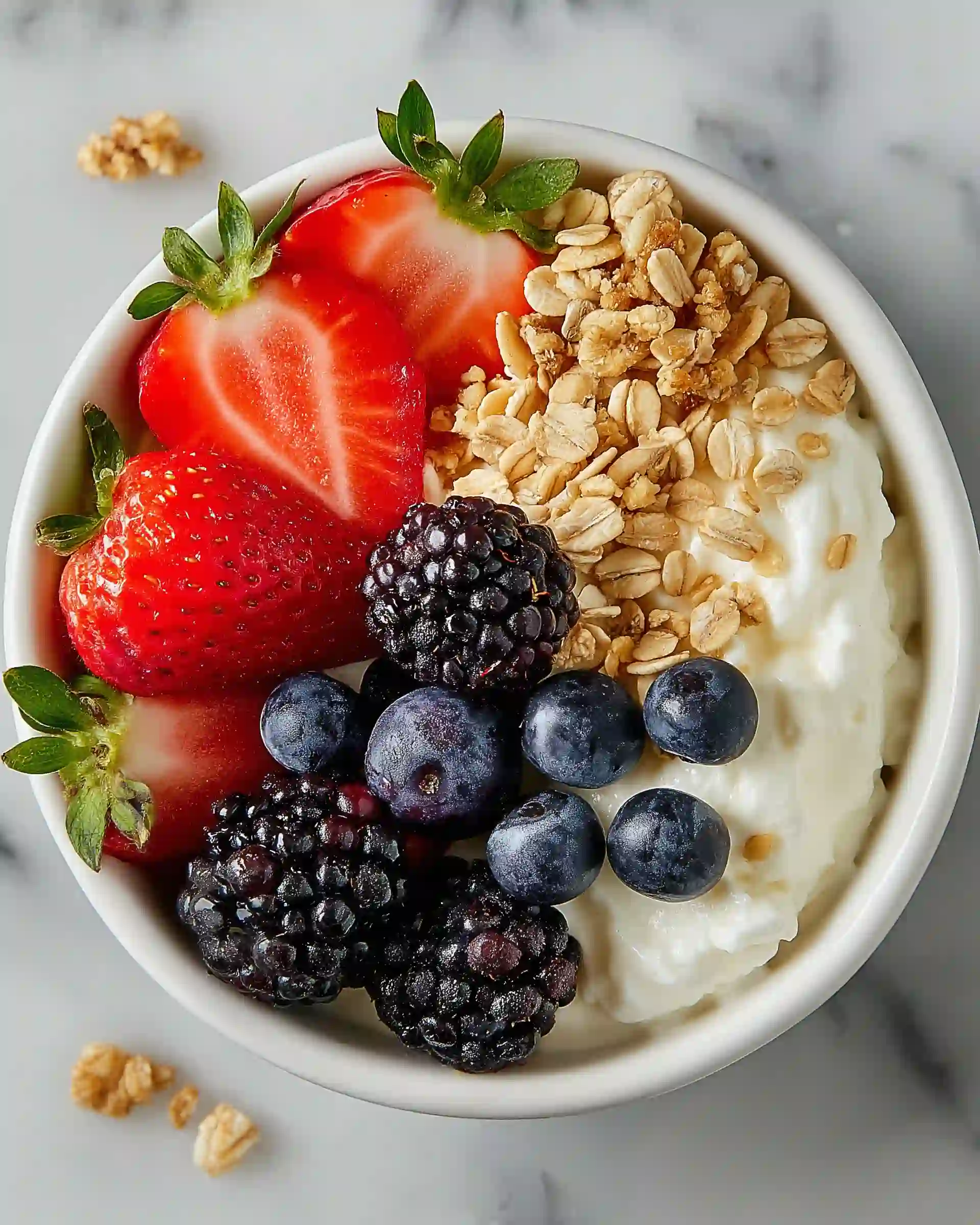 Cottage Cheese and Fruit Plate