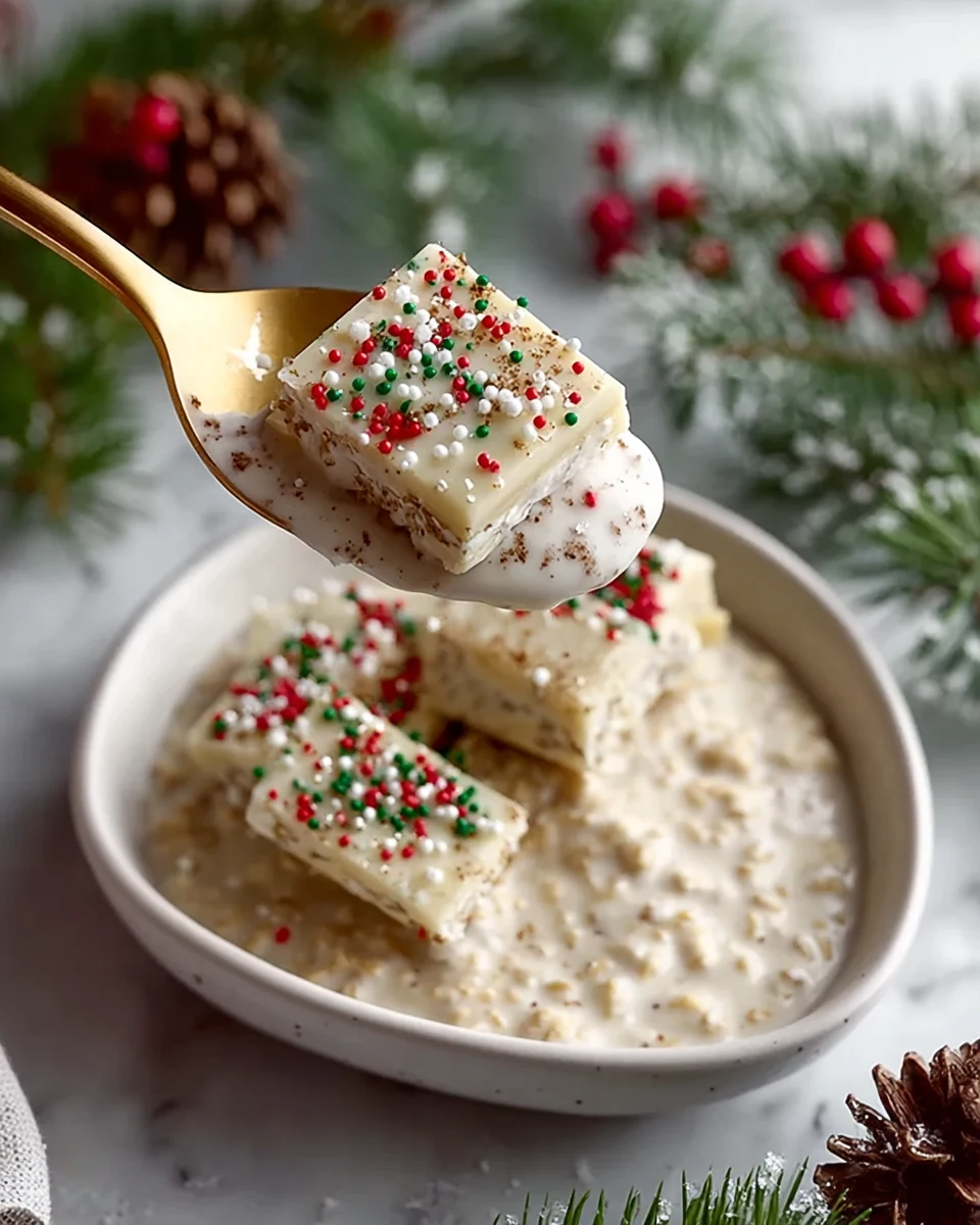 Eggnog Overnight Oats