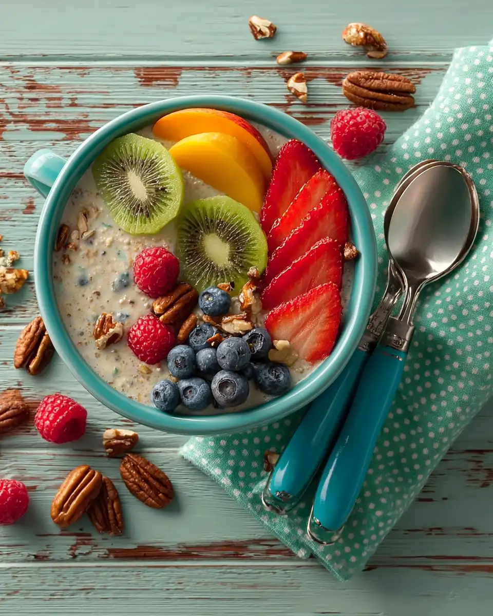 Healthy Protein Overnight Oats for Kids