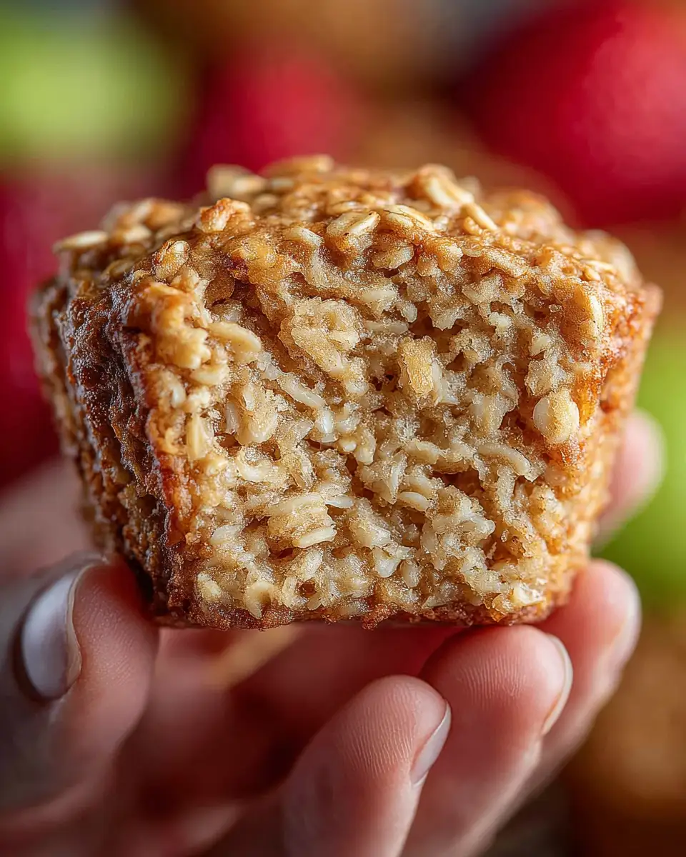 High protein oat muffins