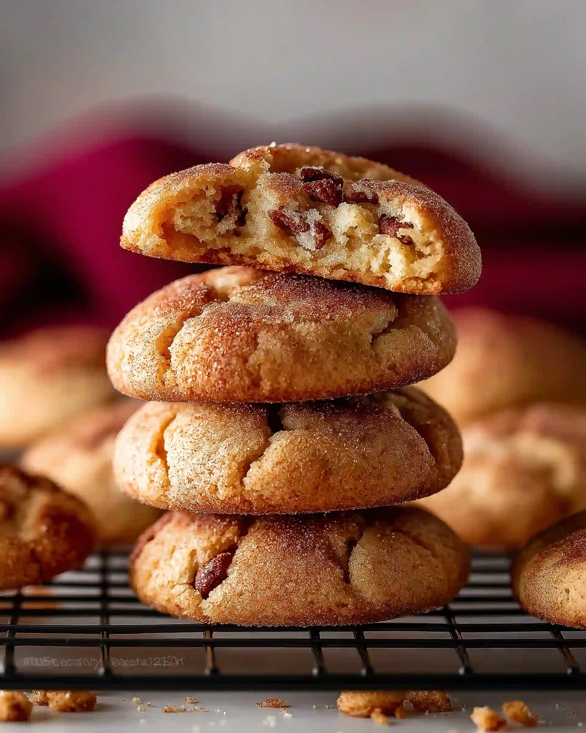 Maple Pecan Snickerdoodles