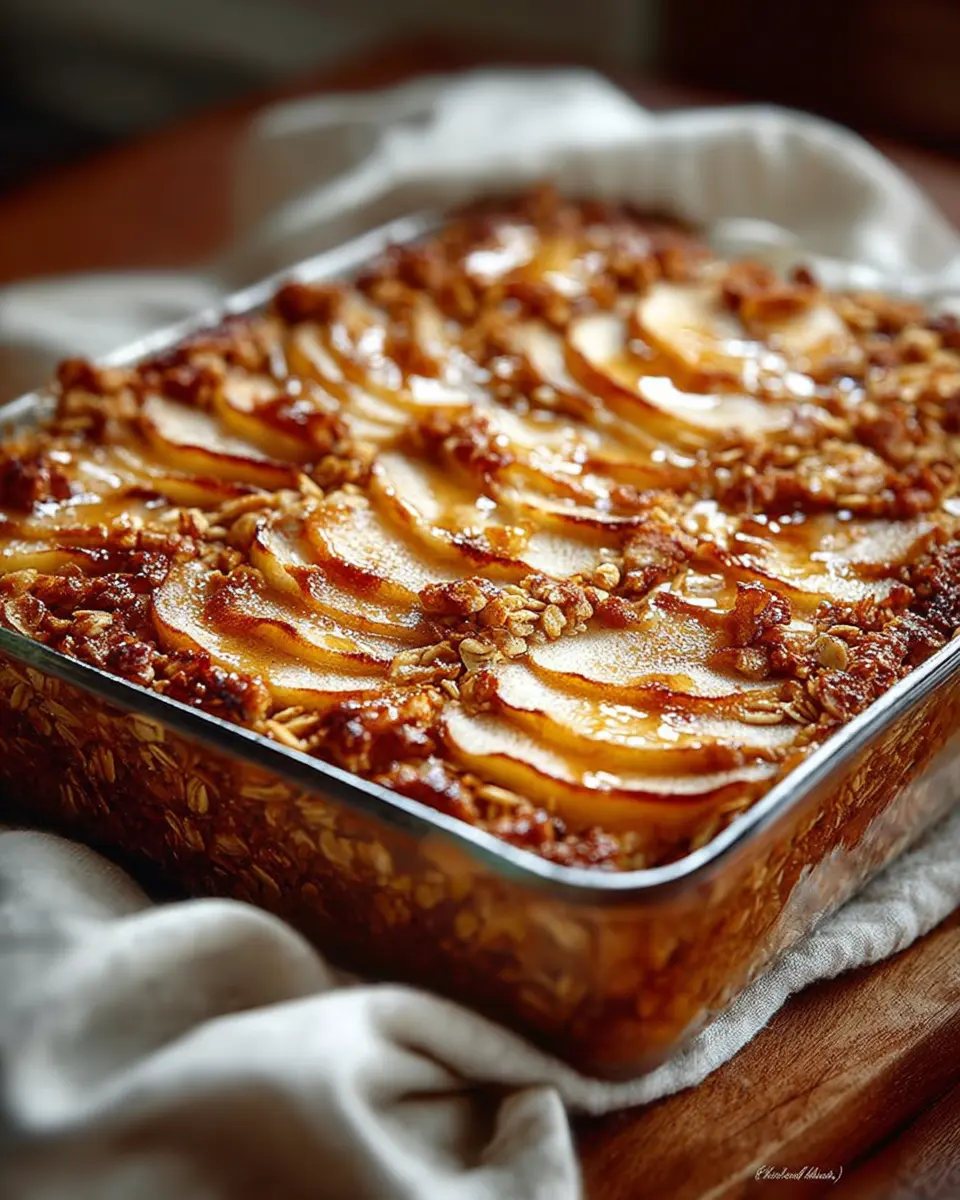Maple Walnut Baked Oatmeal