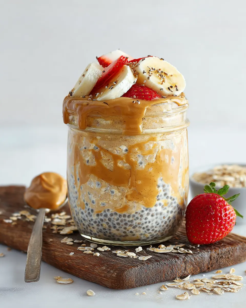 Peanut Butter Overnight Oats