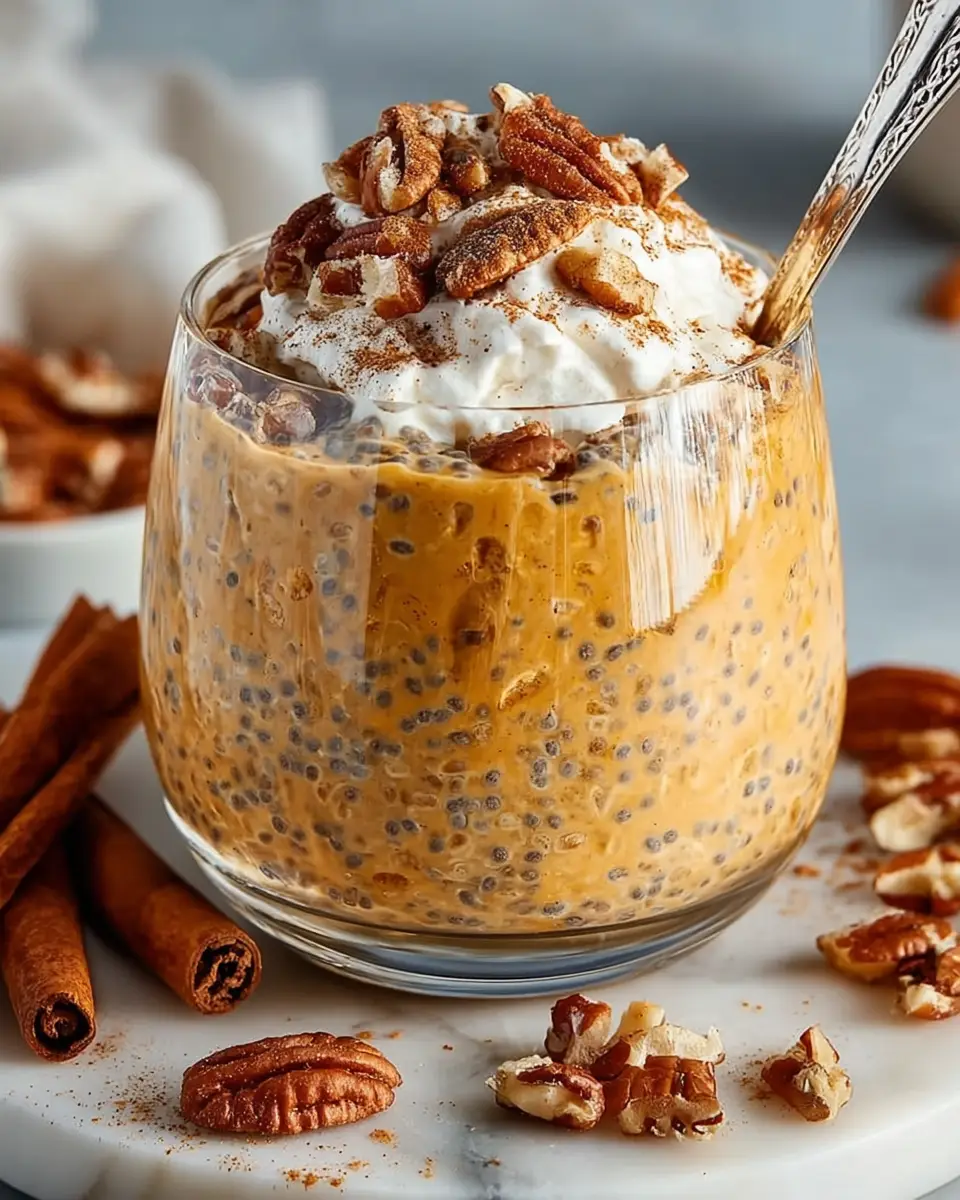 Pumpkin Spice Protein Overnight Oats