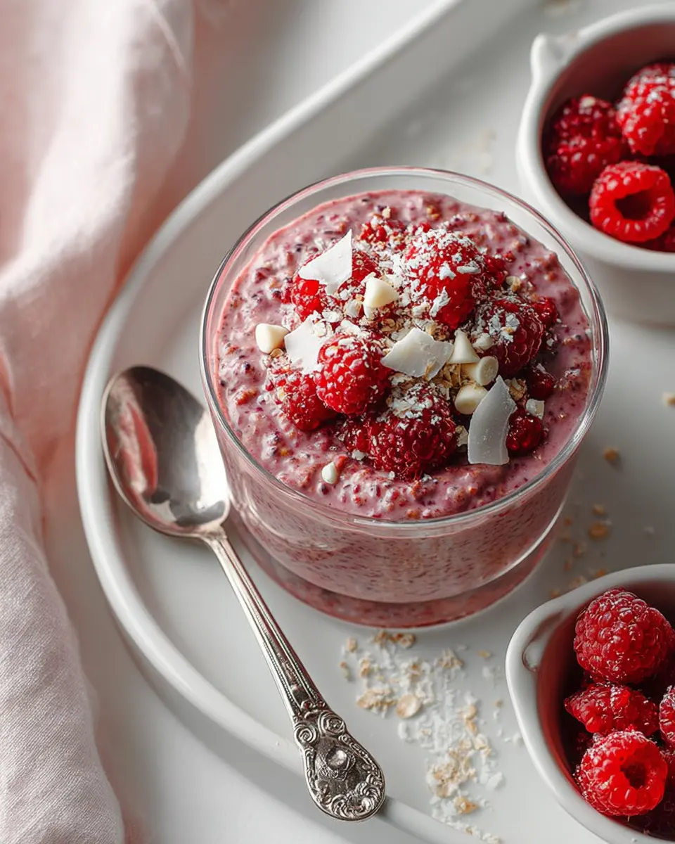 Dreamy Raspberry Coconut Oats