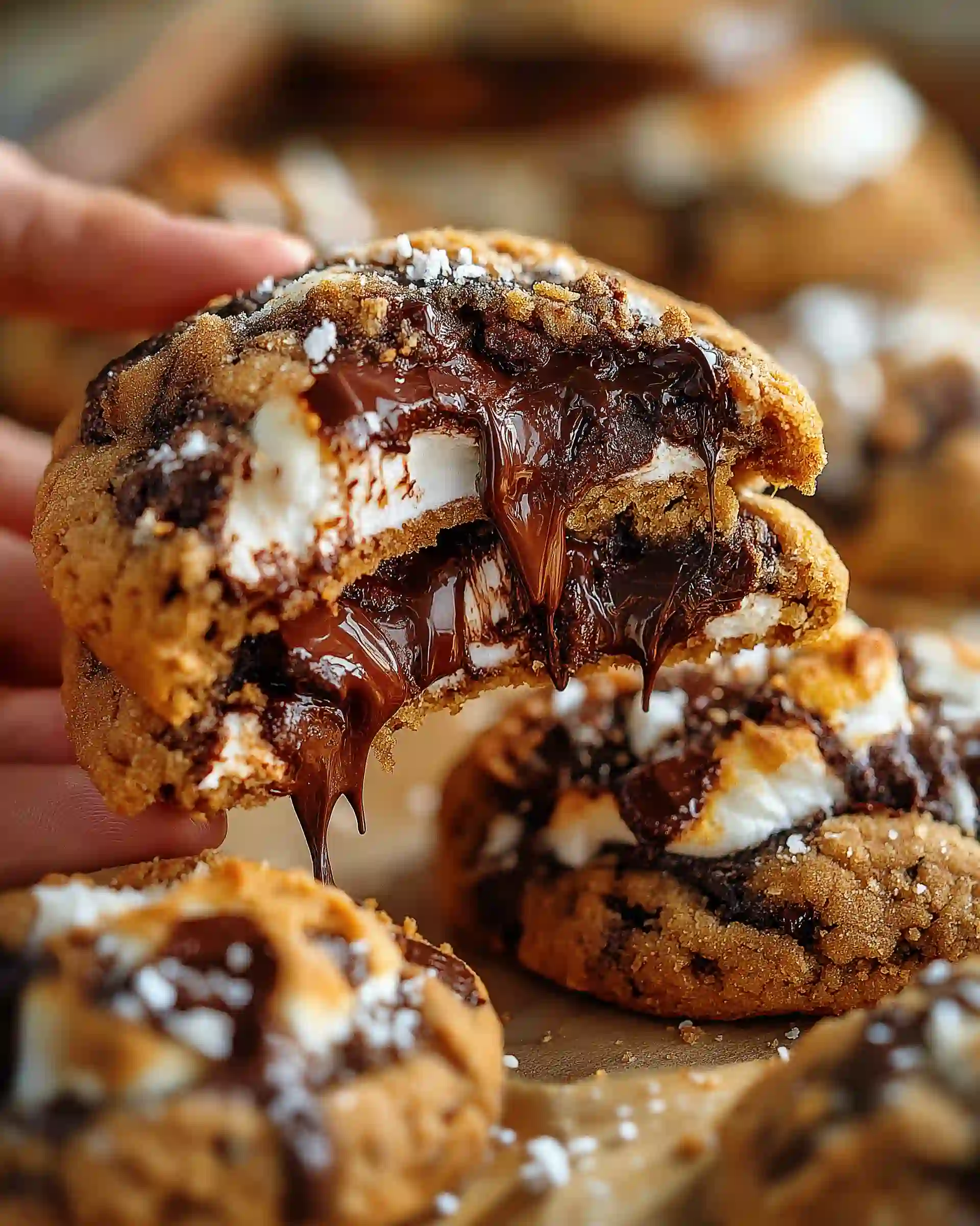 S’mores Snickerdoodles, the Ultimate Chocolate & Marshmallow Combo