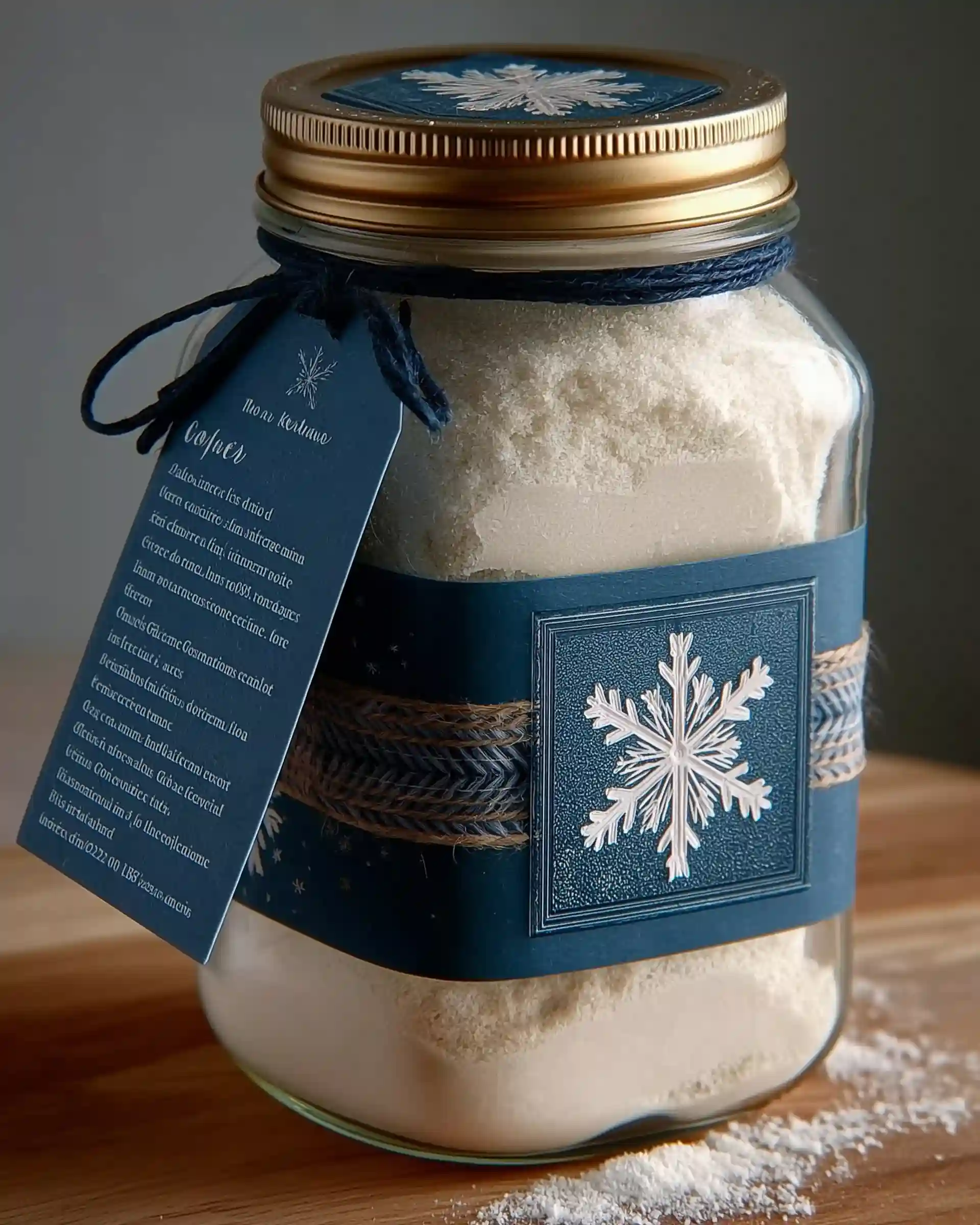 Snickerdoodle Cookie Gift Jars