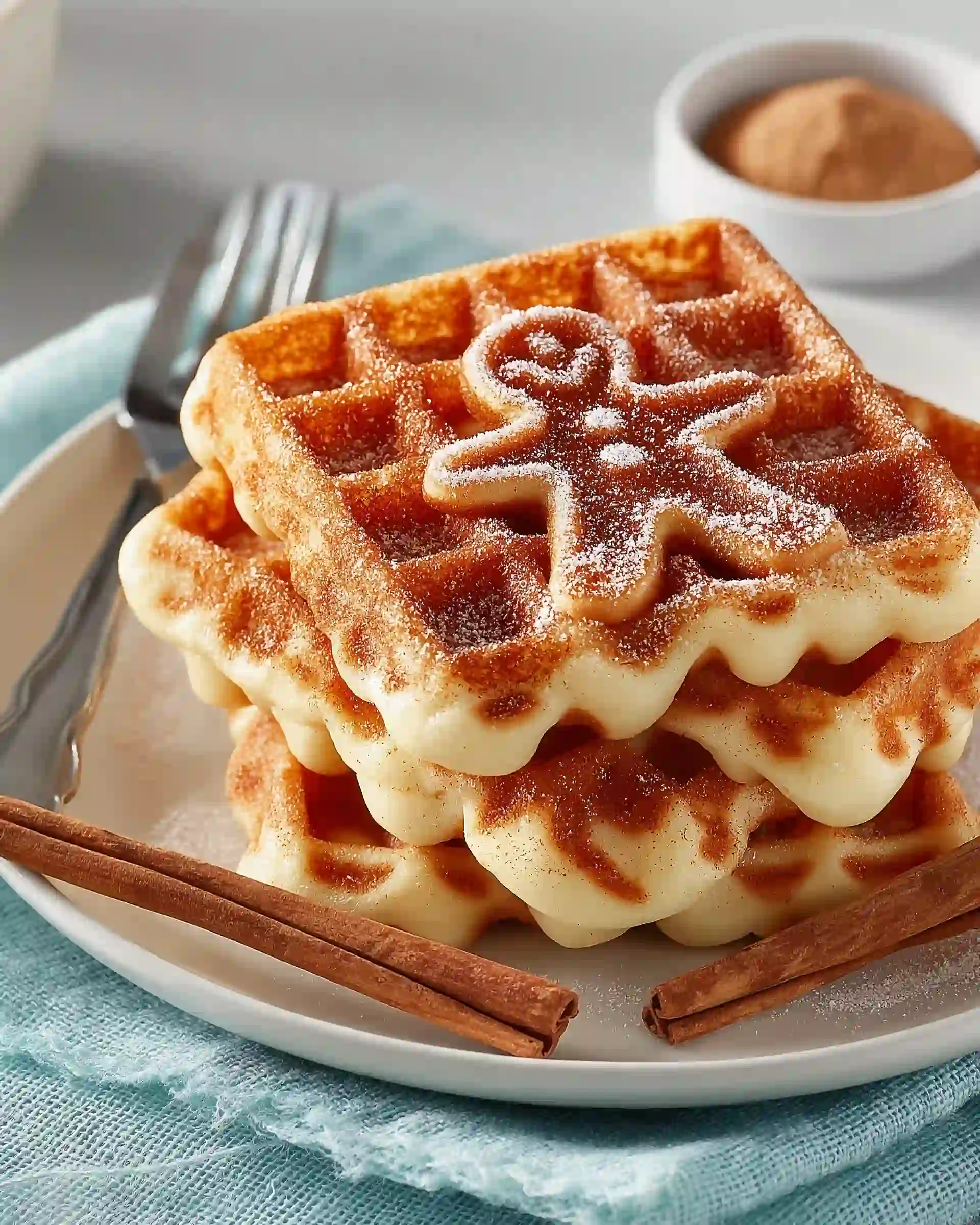 Snickerdoodle Waffles