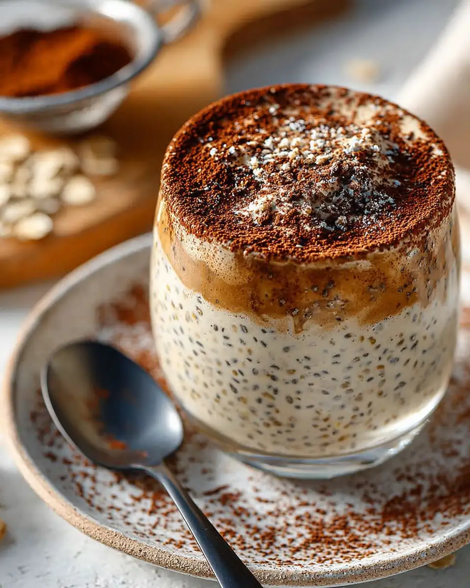 TIRAMISU PROTEIN OVERNIGHT OATS