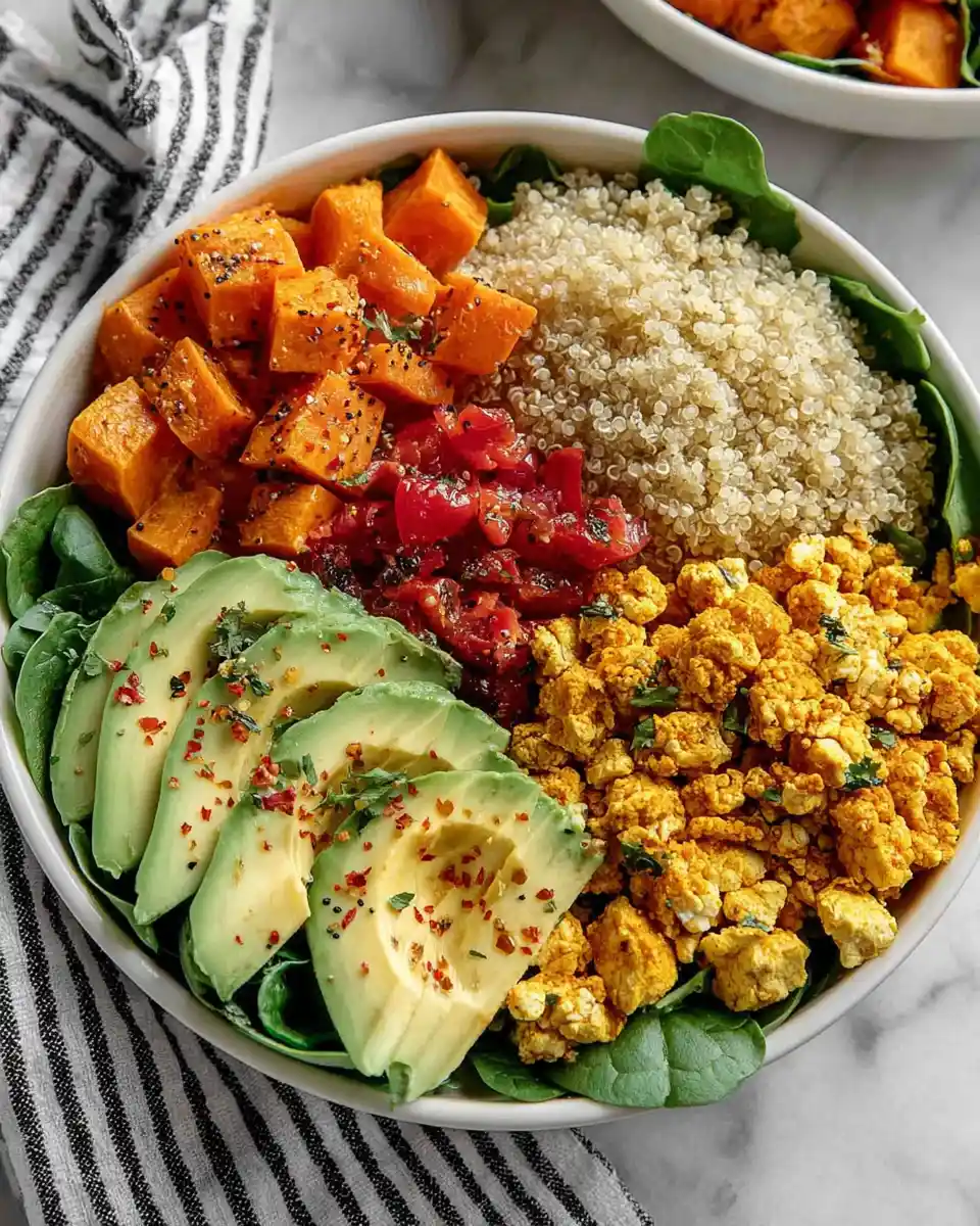 Tofu & Veggie Breakfast Bowl