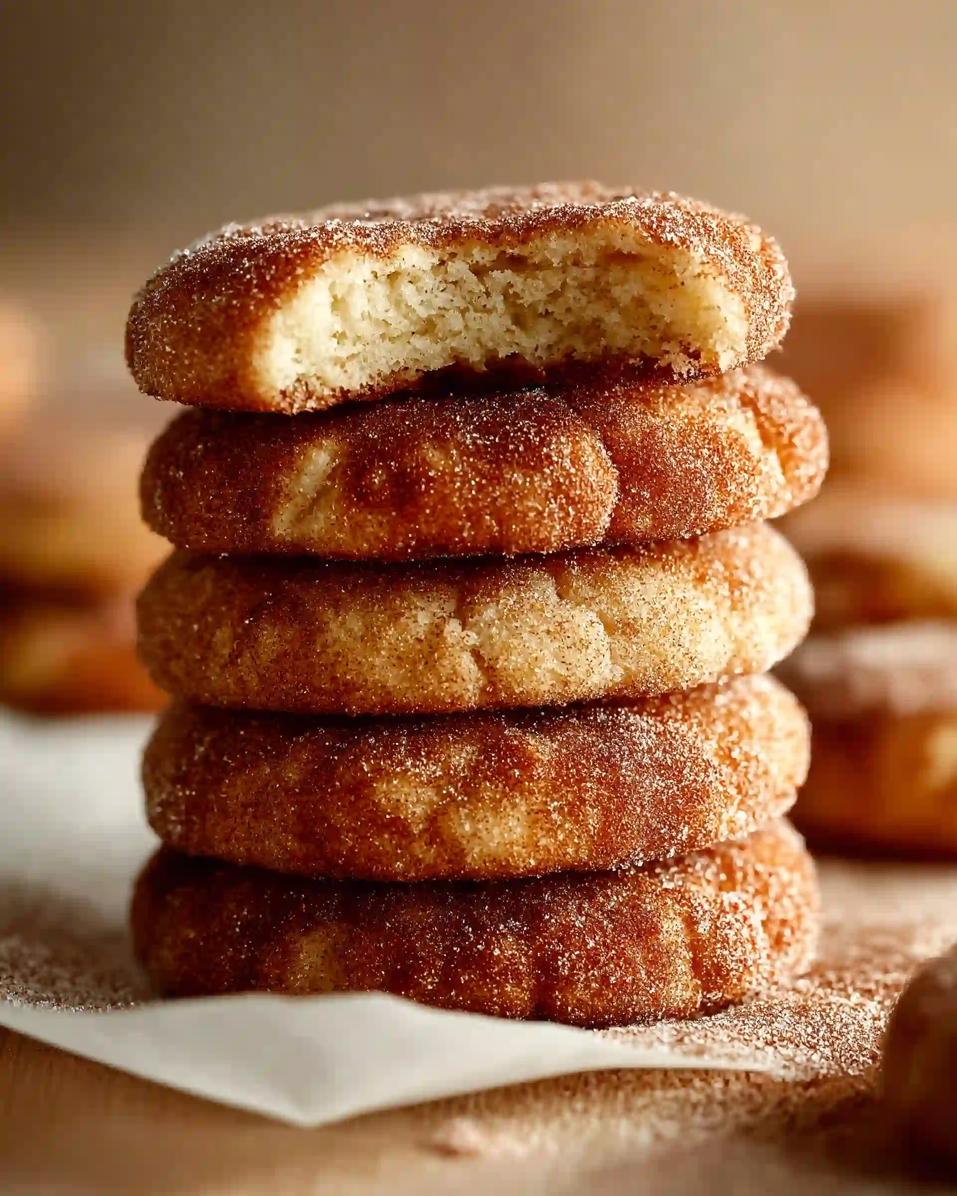 Vegan Snickerdoodle Cookies