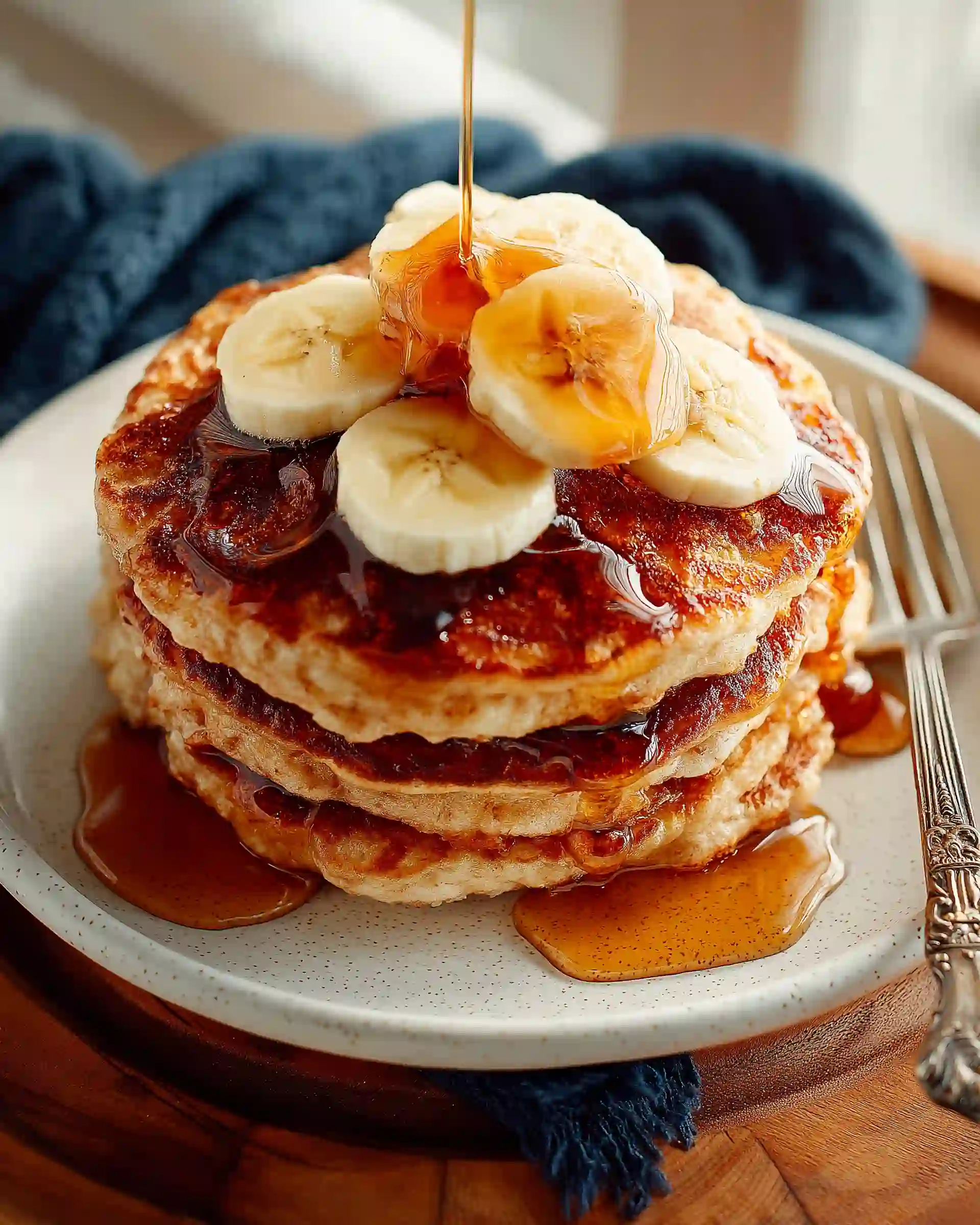 Wholegrain Banana Pancakes