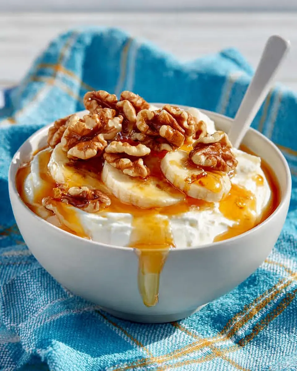 Yogurt, Nuts & Honey Bowl