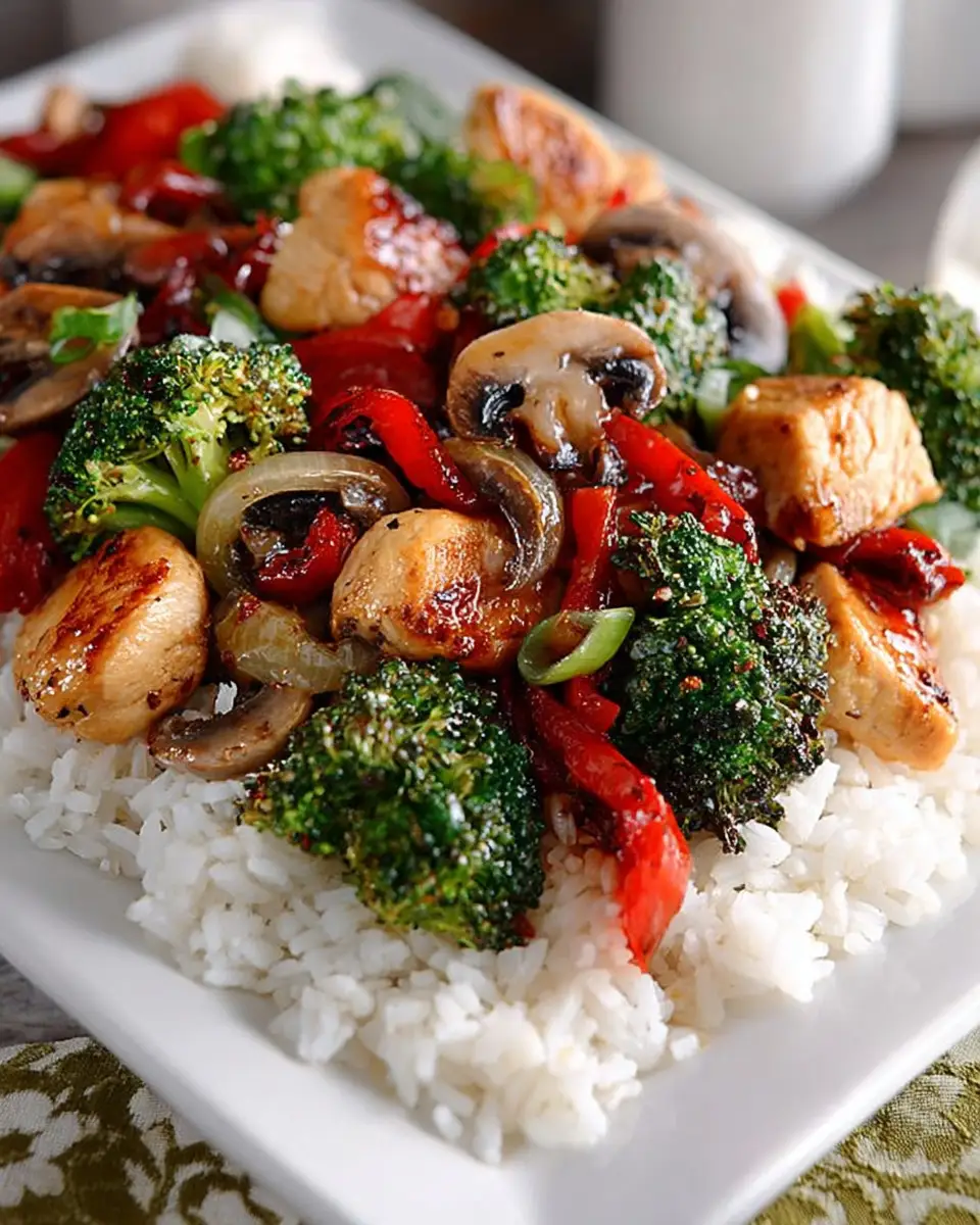 20 Minute One Pan Chicken and Veggie Stir Fry