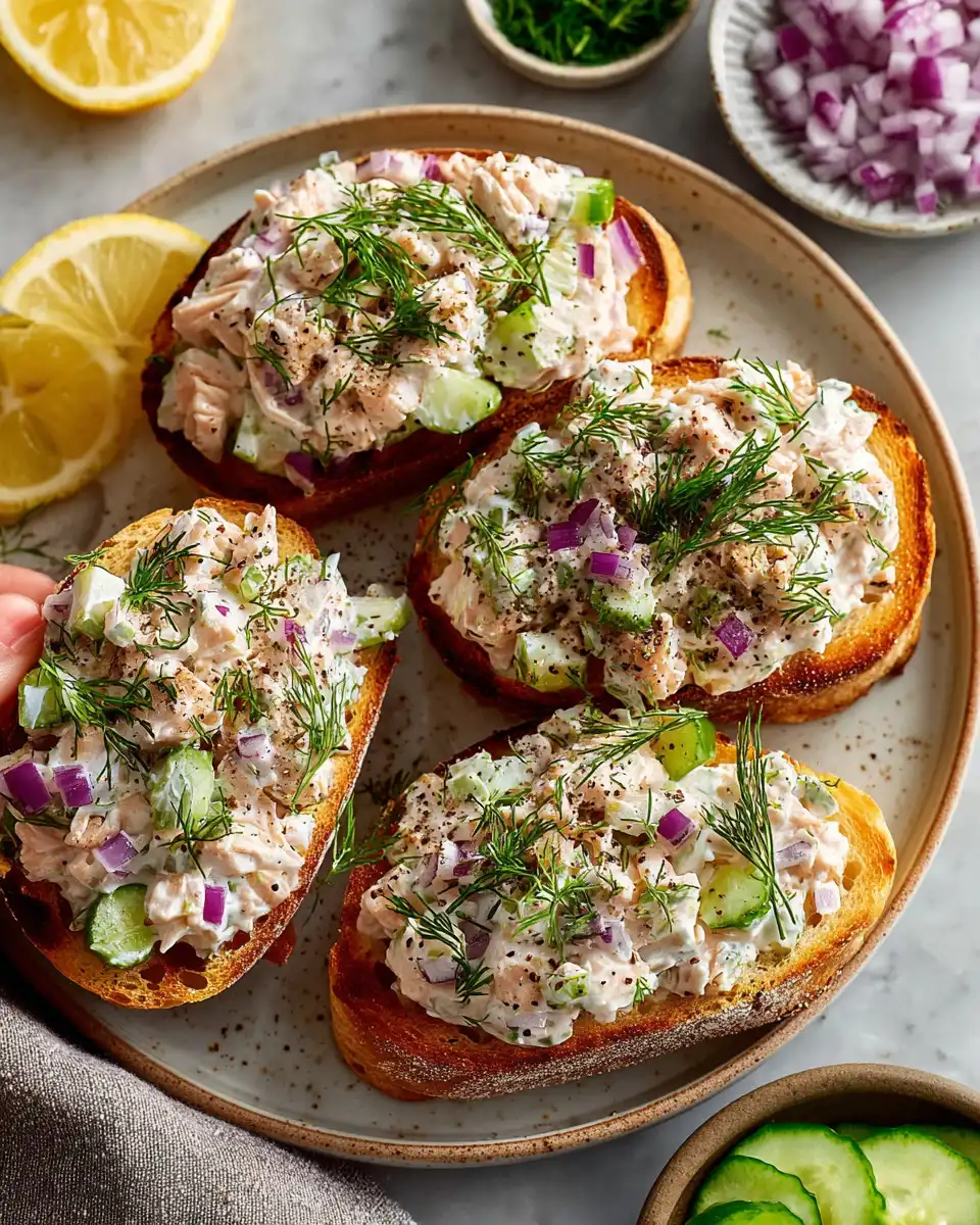 5-Minute Salmon Salad