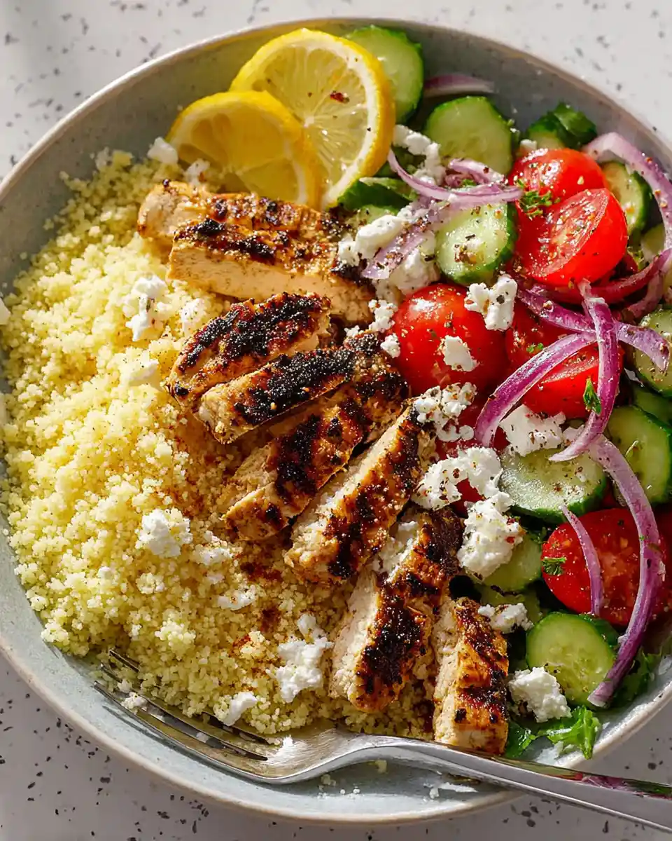 Air Fryer Chicken Protein Bowls