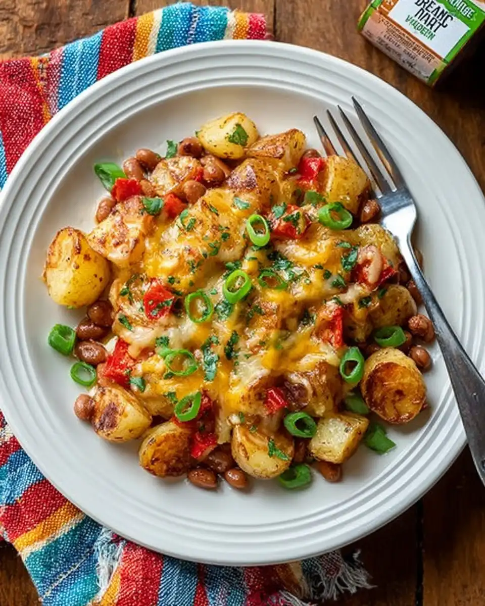 Baked Potato & Bean Casserole