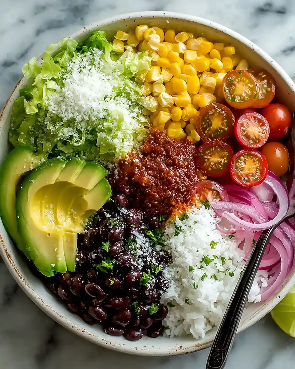 Black Bean & Corn Burrito Bowls