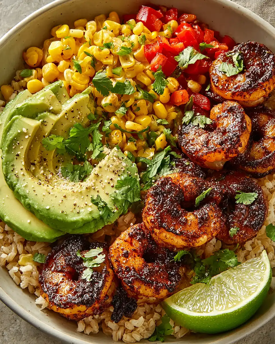 Blackened Shrimp Bowls Recipe
