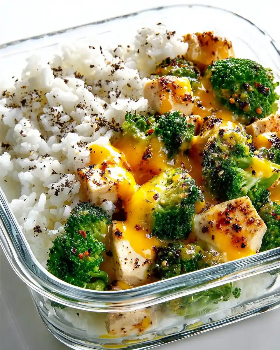 Broccoli Chicken Rice Prep Recipe