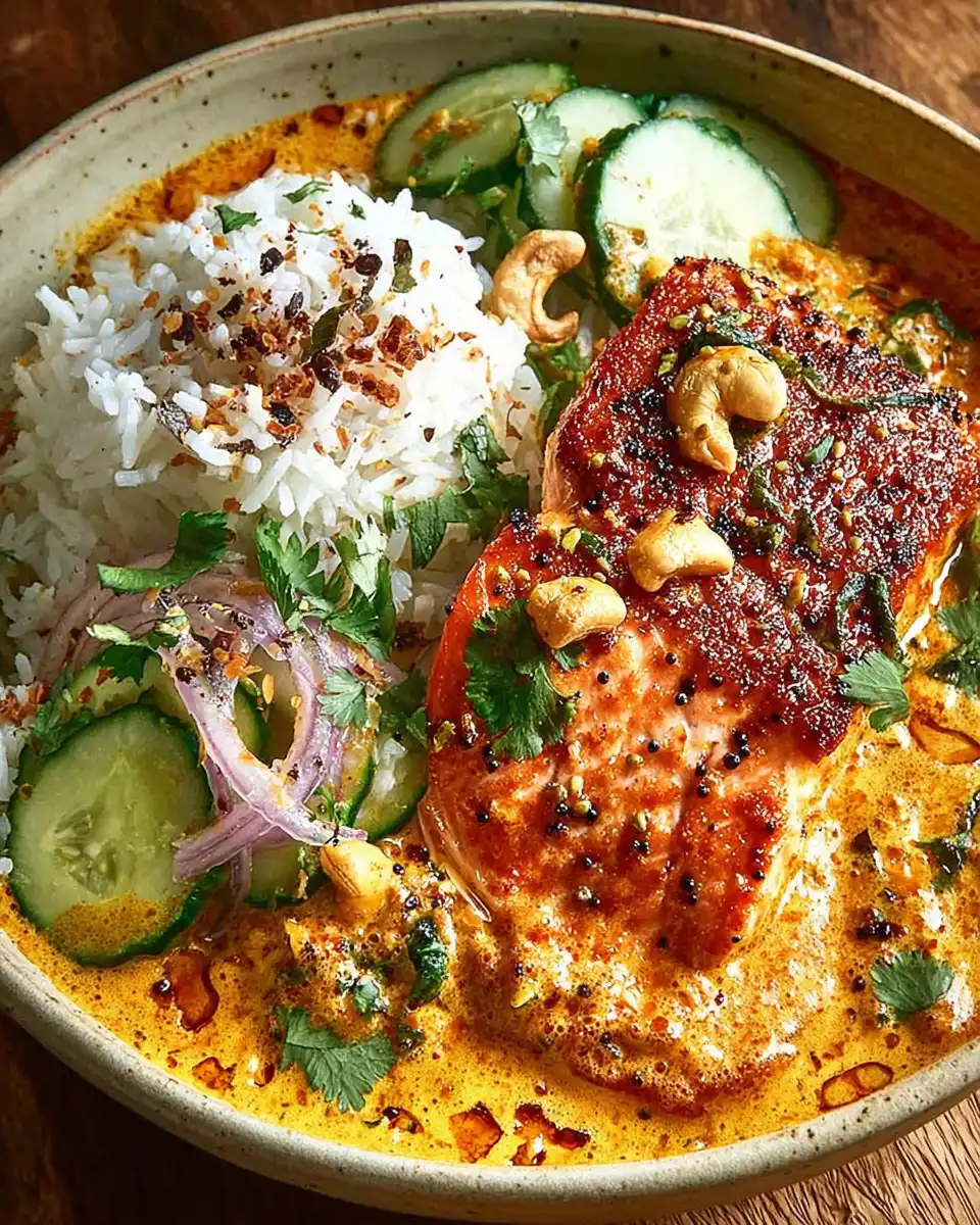Butter Salmon Curry