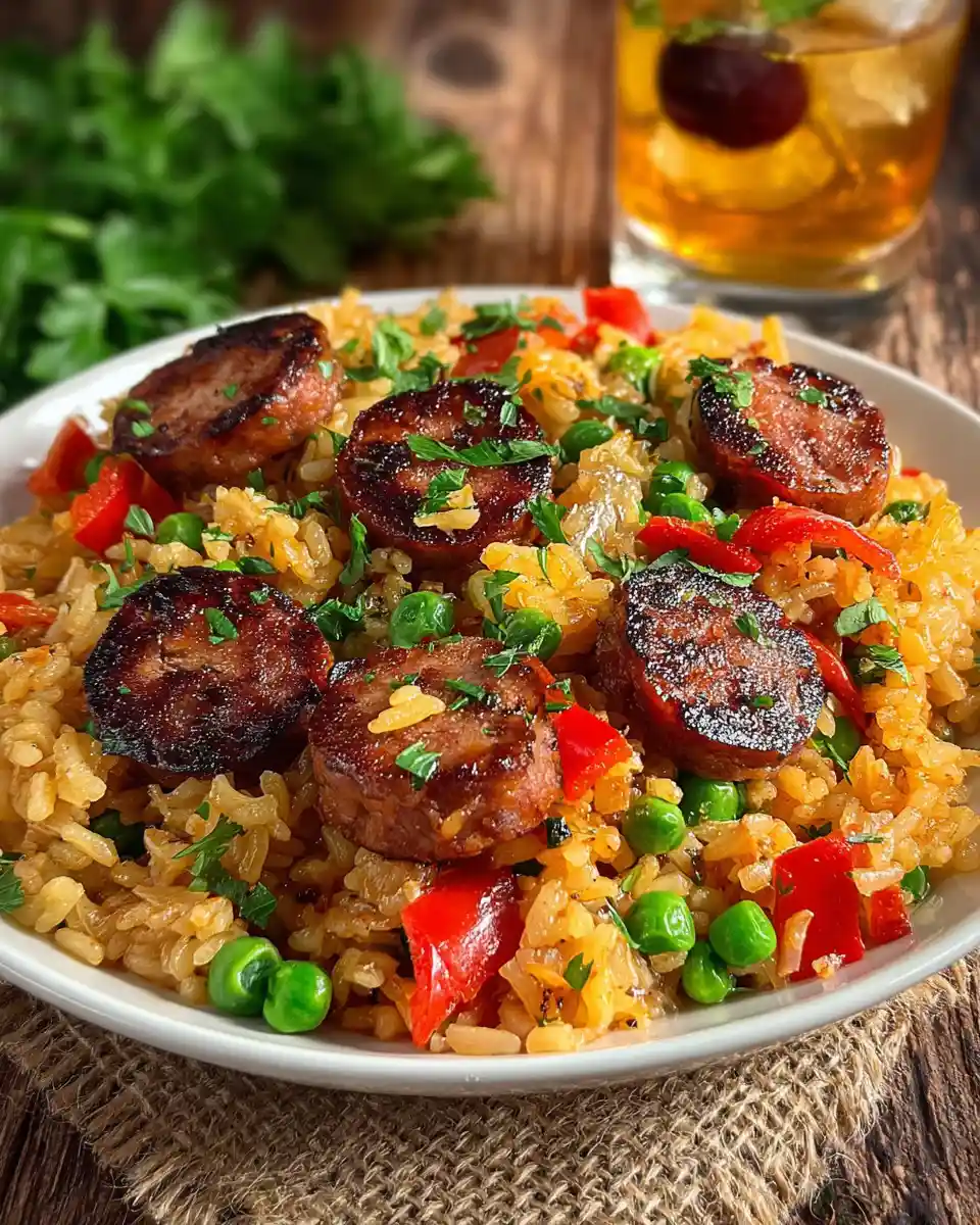 Cajun Sausage & Rice One Pot