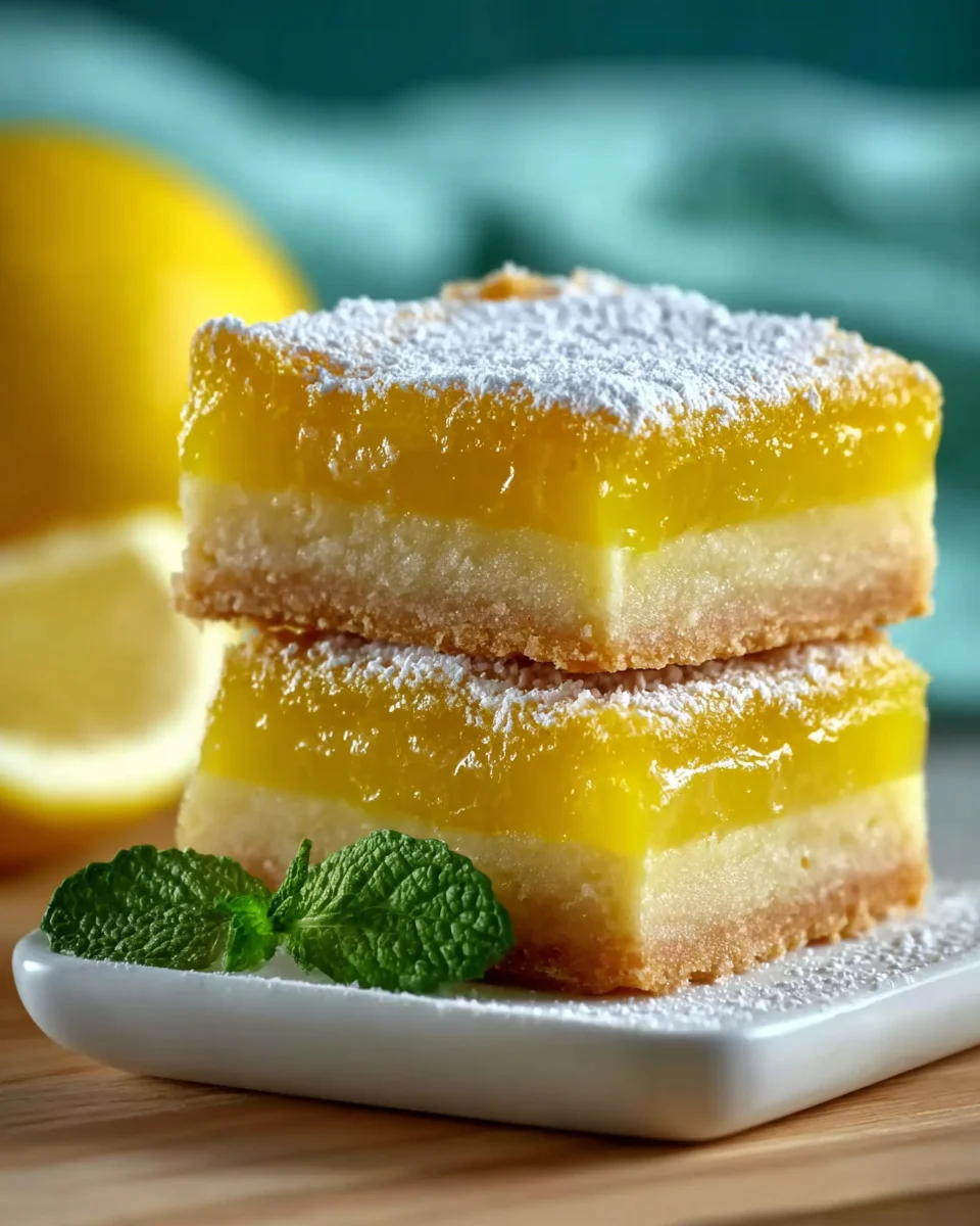 Chef John’s Lemon Bars