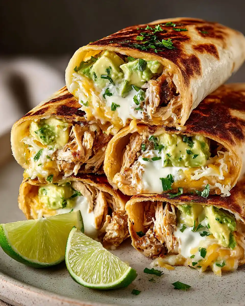 Chicken Avocado Wraps That Impress