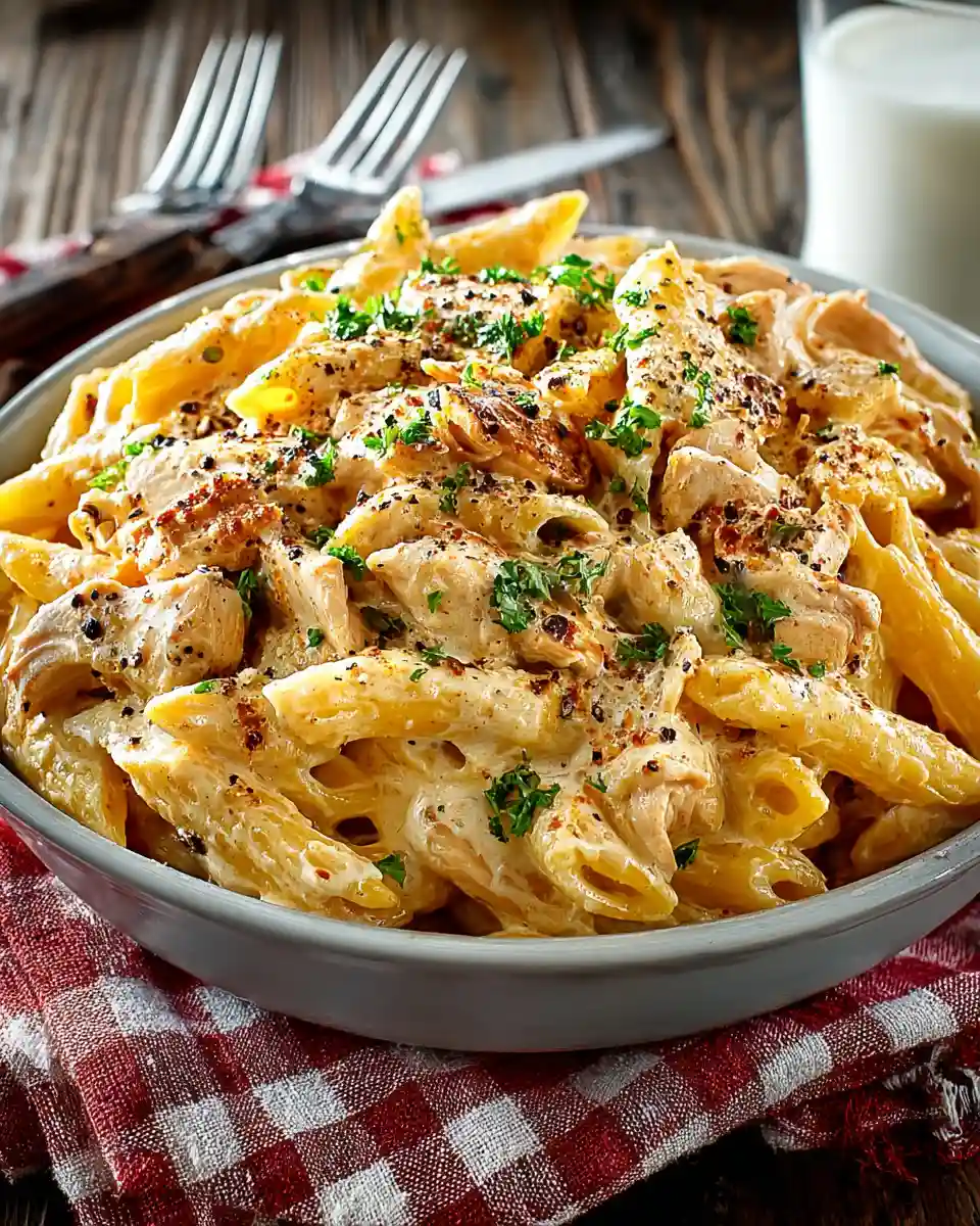 Chicken Ranch Pasta Meal Prep