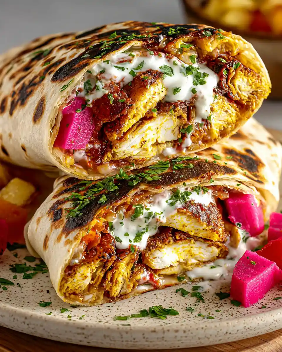 Chicken Shawarma Lunch Wraps