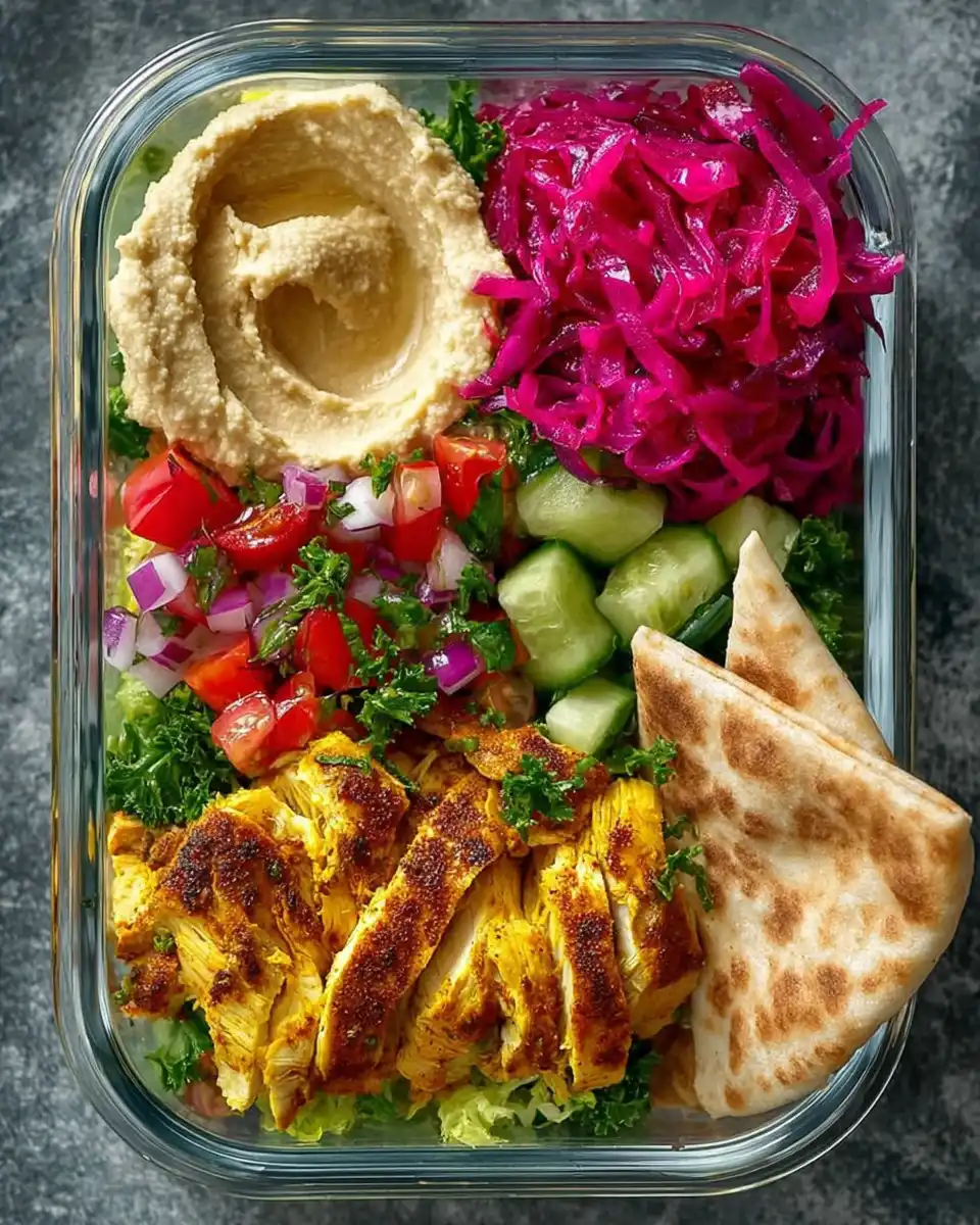 Chicken Shawarma Meal Prep