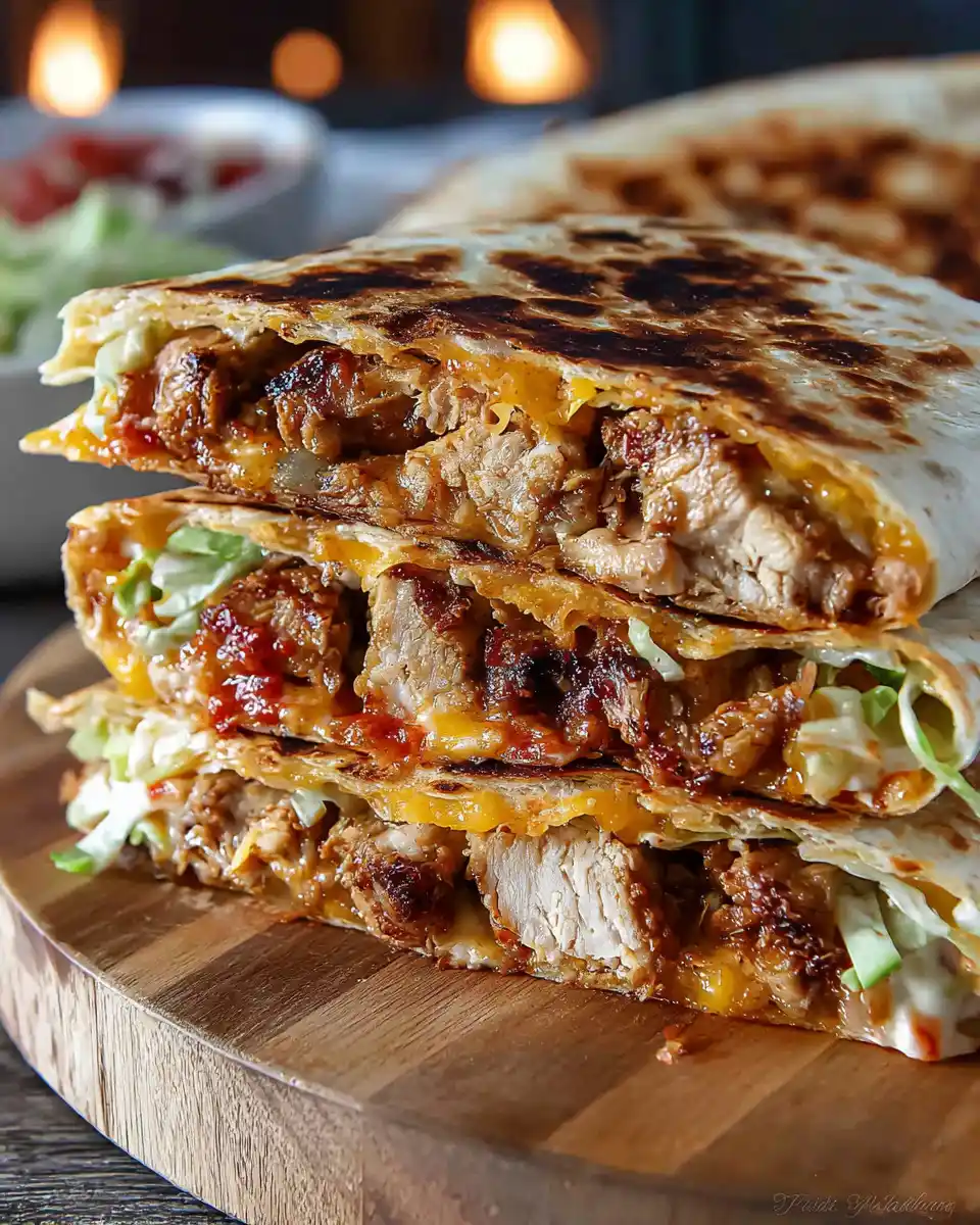 Chicken & Veggie Crunch Wrap