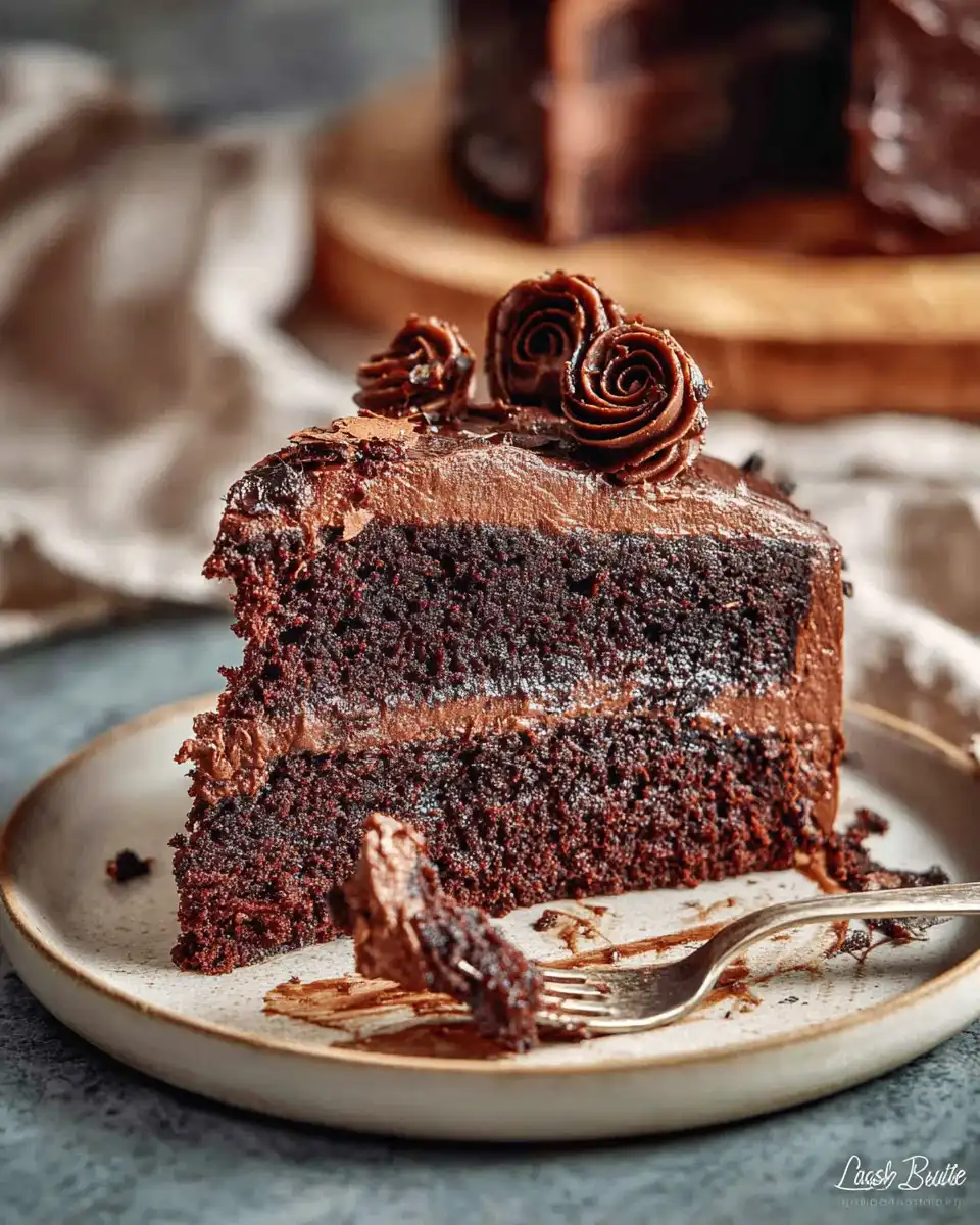 Chocolate Cake (No Sugar)