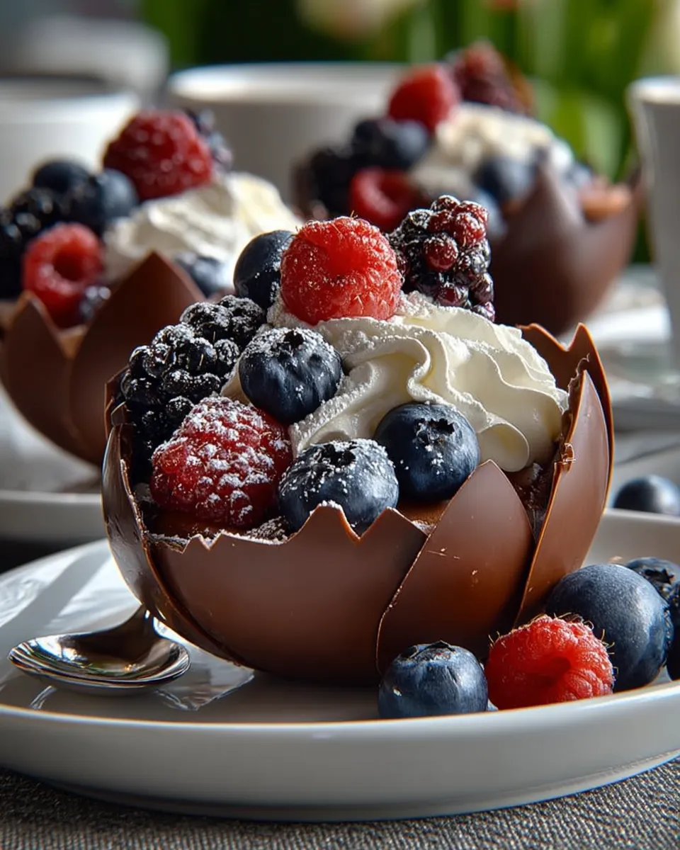 Chocolate Mousse Cups