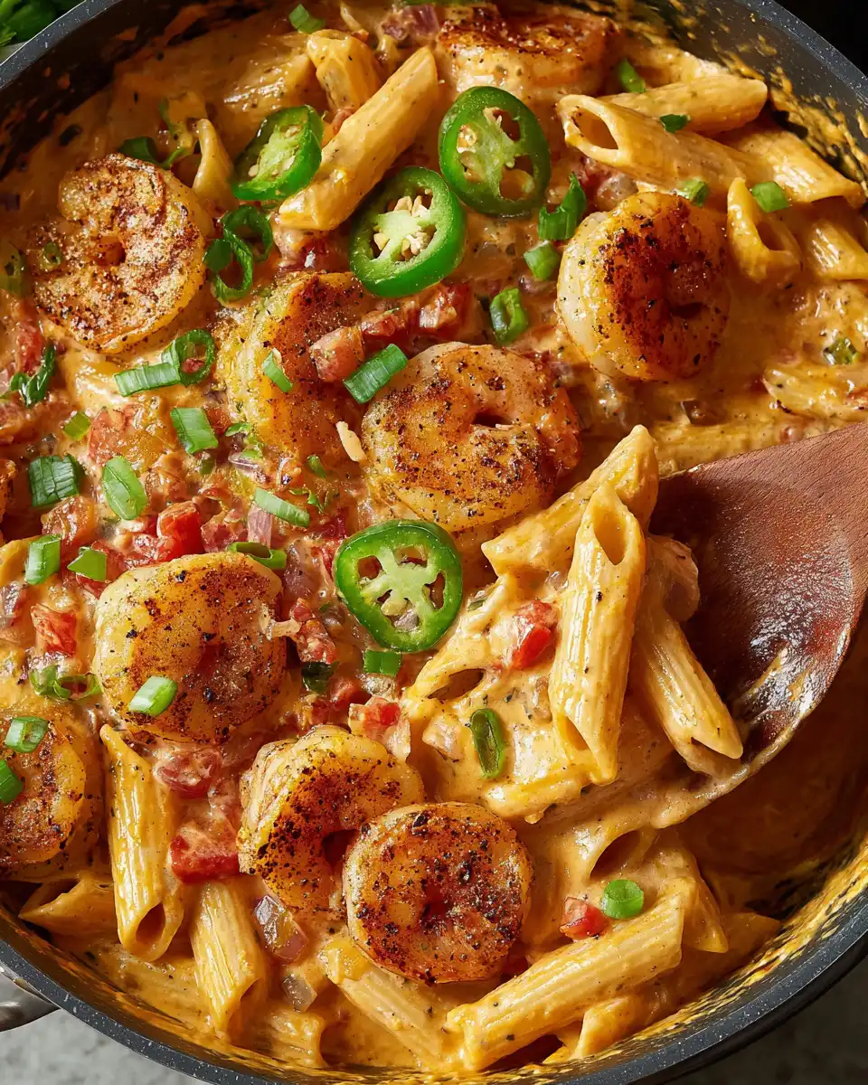 Creamy Shrimp Jalapeño & Pasta Recipe