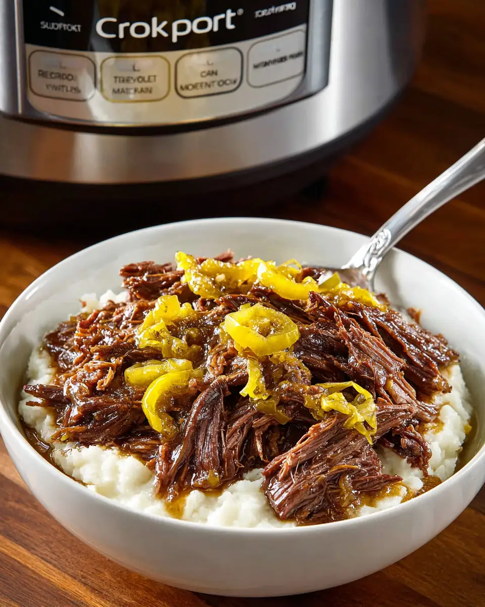 Crock-Pot Mississippi Pot Roast Made Easy