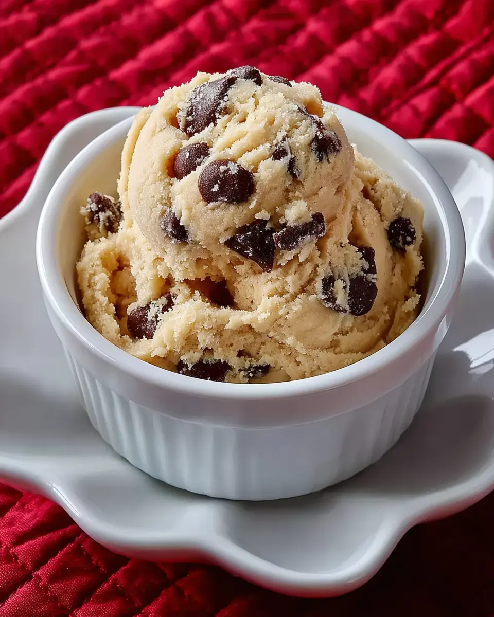 Edible Cookie Dough Recipe