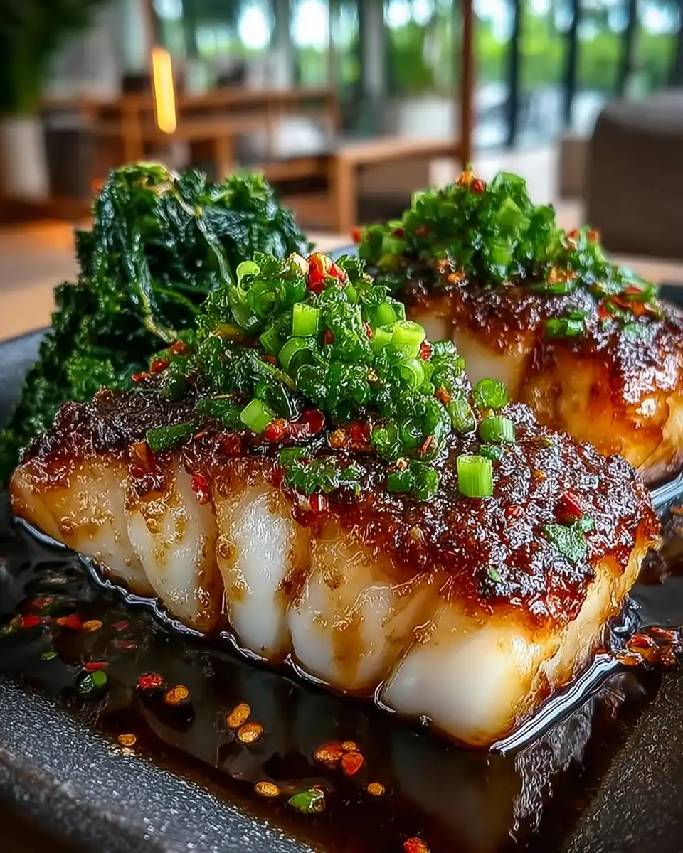 Ginger Soy Glazed Cod
