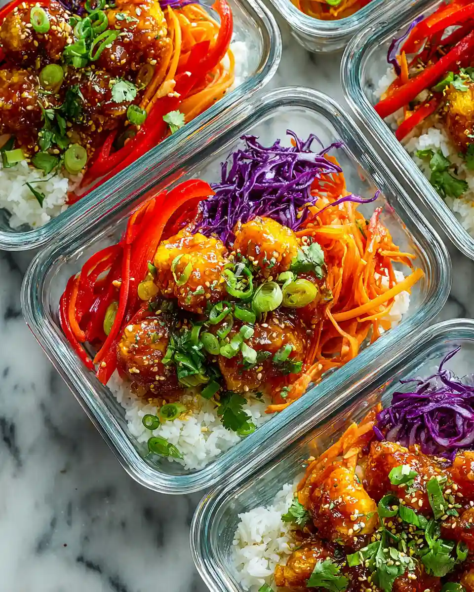 Healthy Sweet Chili Chicken Prep