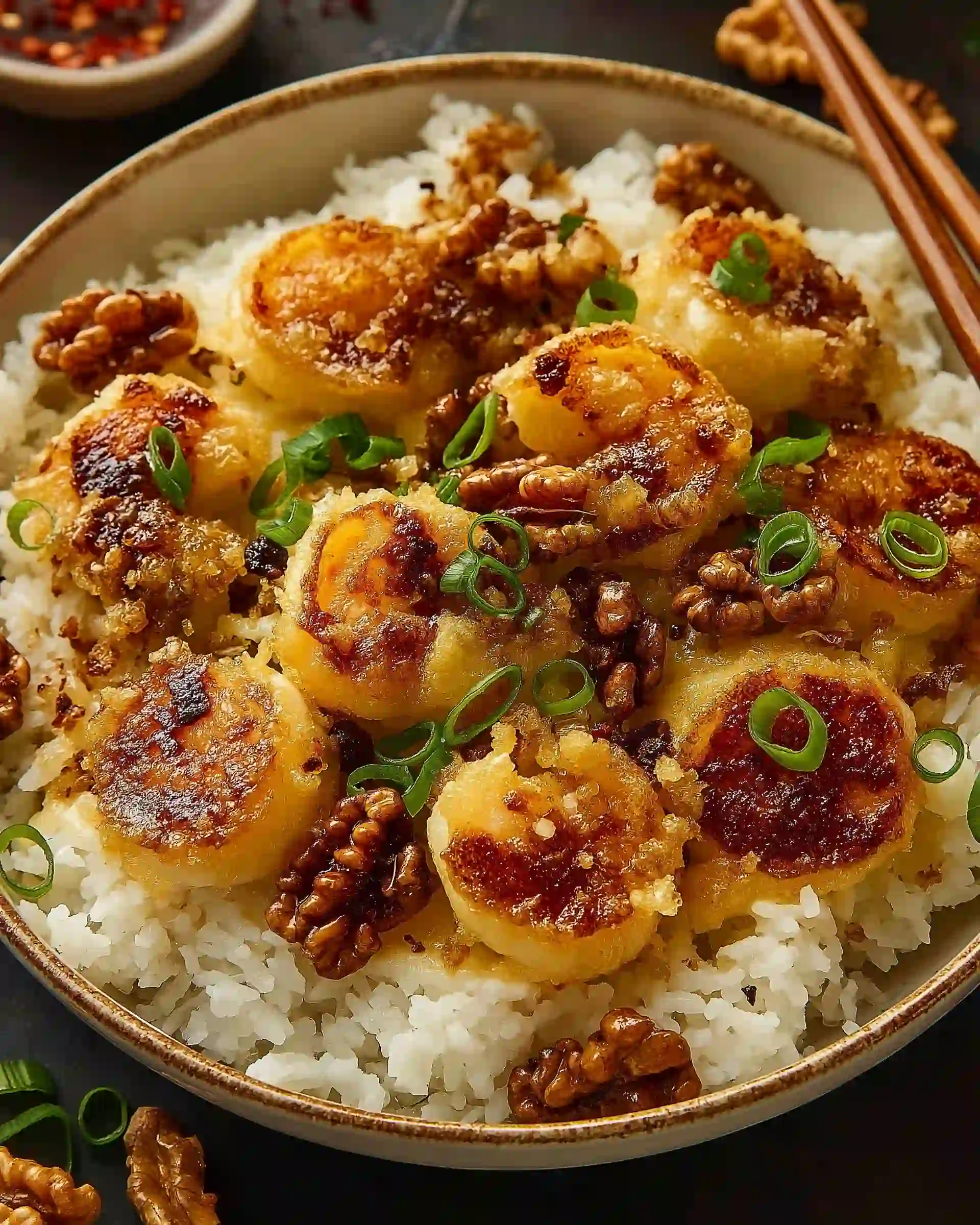 Honey Walnut Shrimp Tacos Recipe