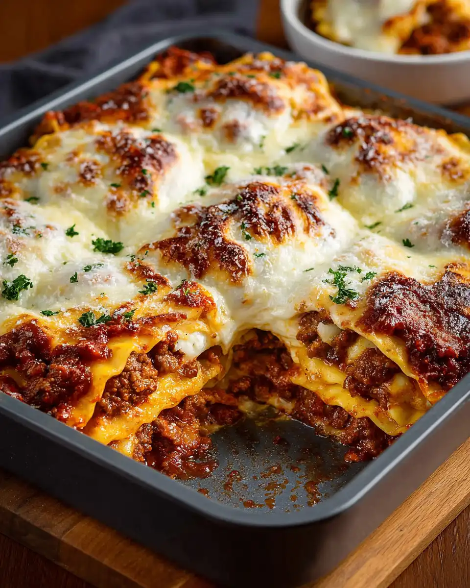 Lazy Ravioli Lasagna That Always Works